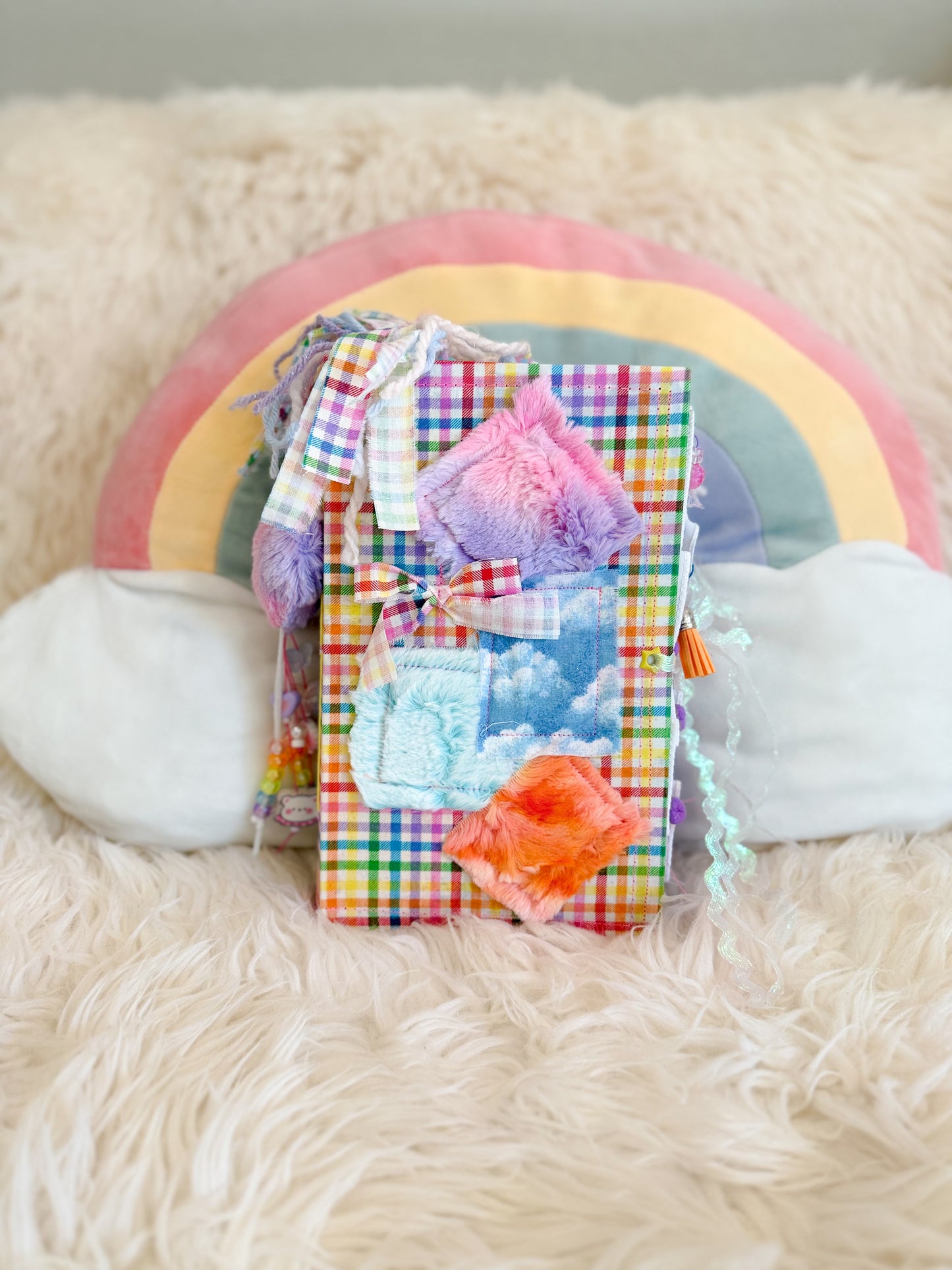 BeanTown Buddies® Rainbowy Junk Journal