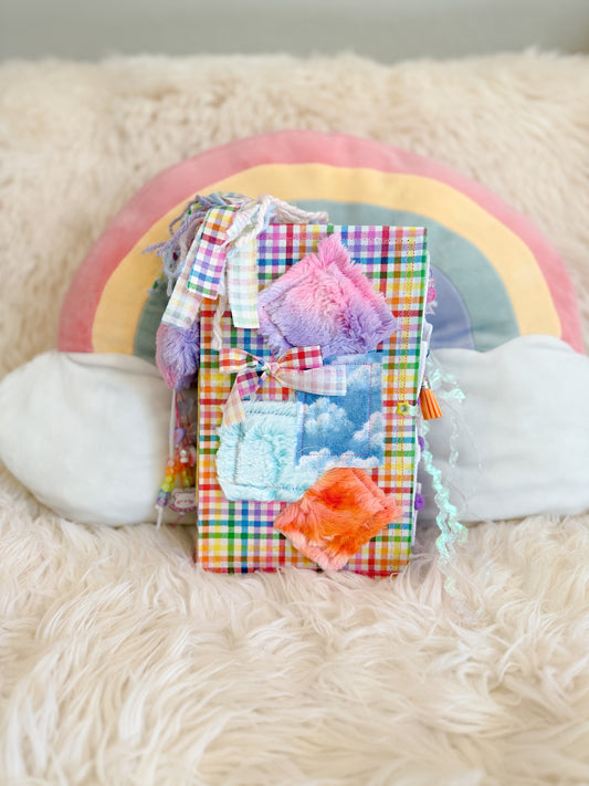 BeanTown Buddies® Rainbowy Junk Journal