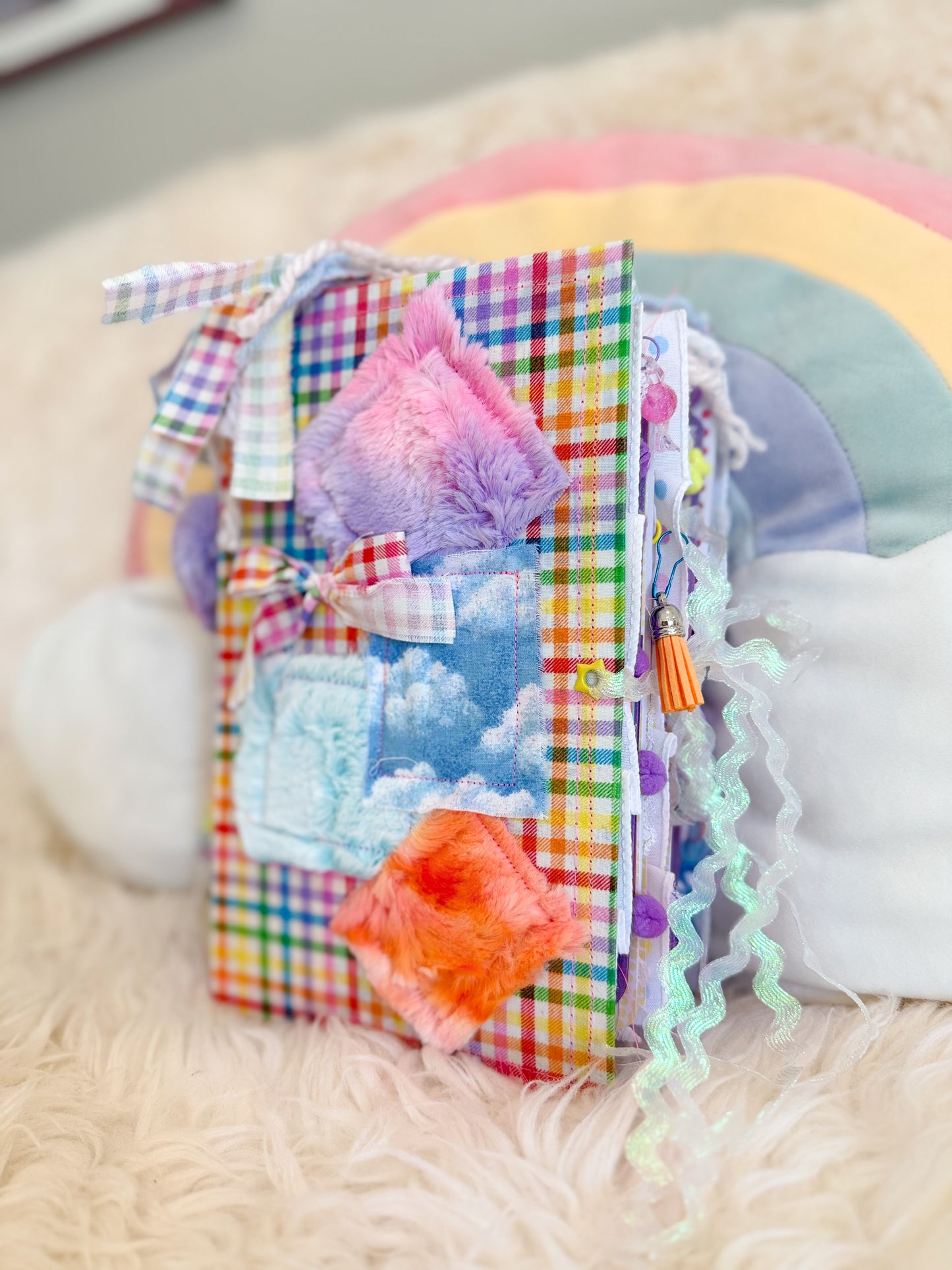 BeanTown Buddies® Rainbowy Junk Journal