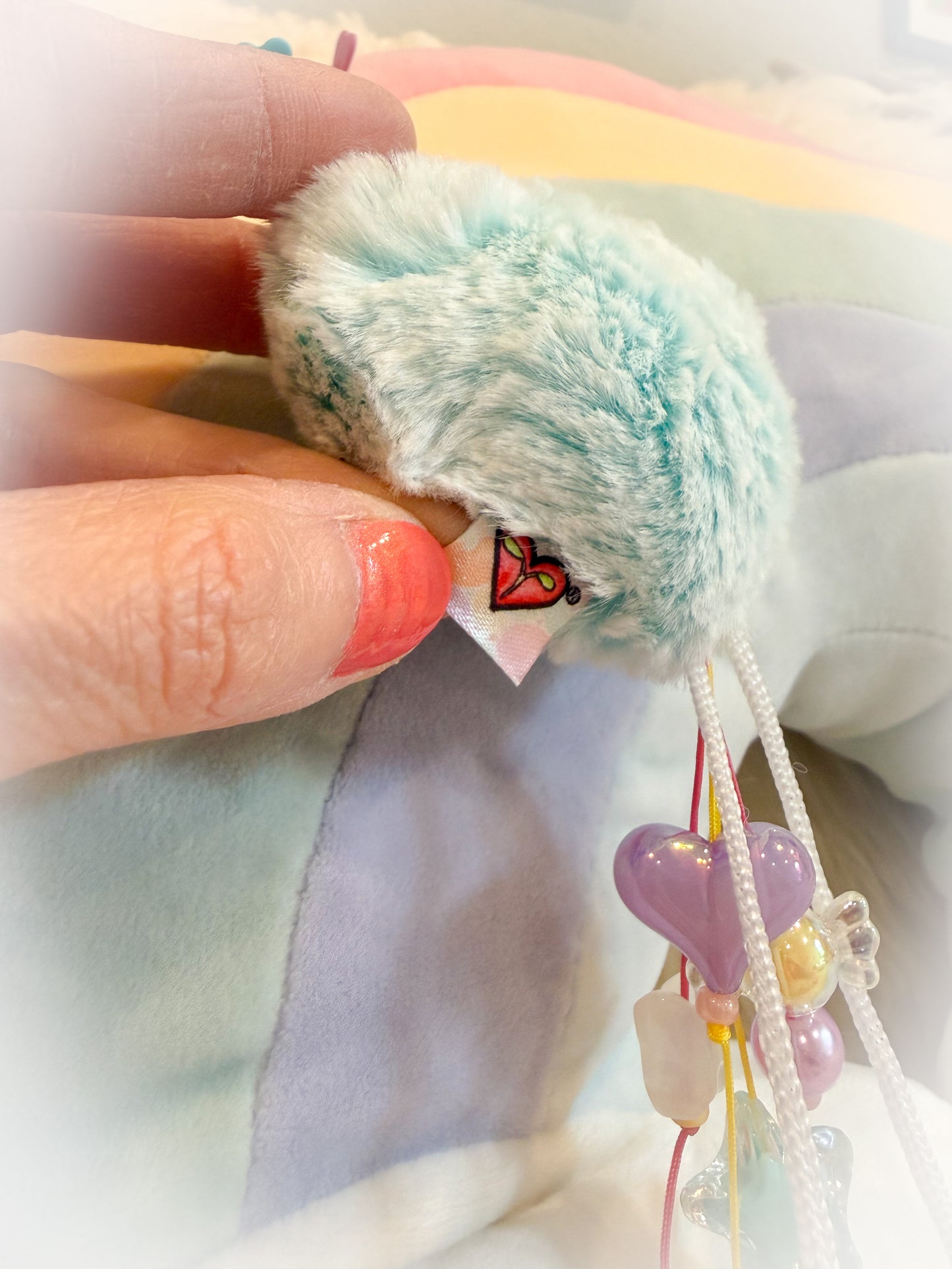 BeanTown Buddies®️ Heart Dangle Bag Charm Reserved for Jennifer