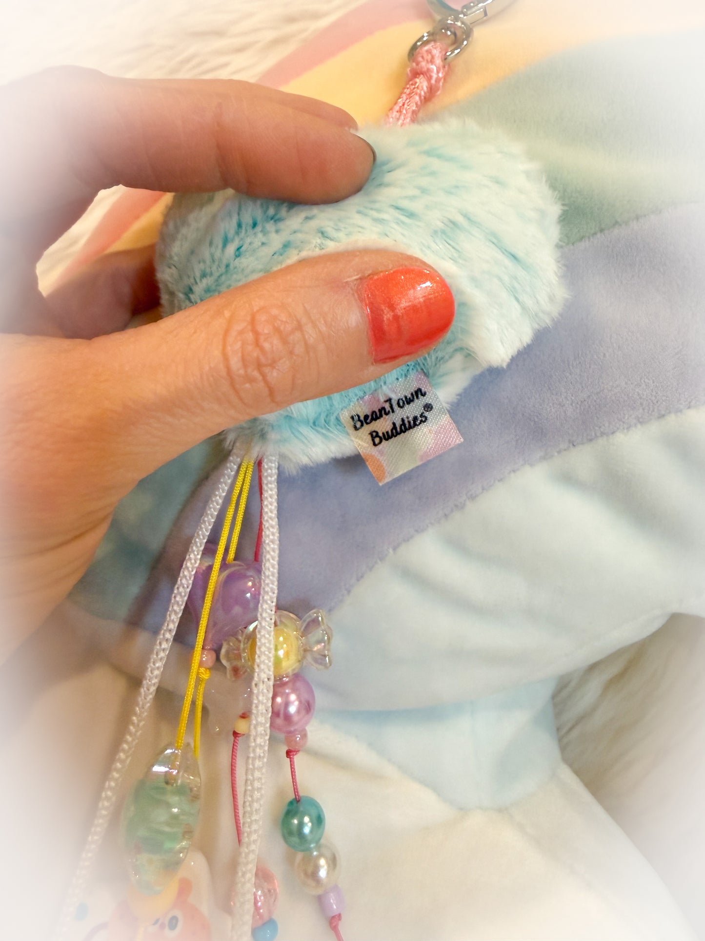 BeanTown Buddies®️ Heart Dangle Bag Charm Reserved for Jennifer