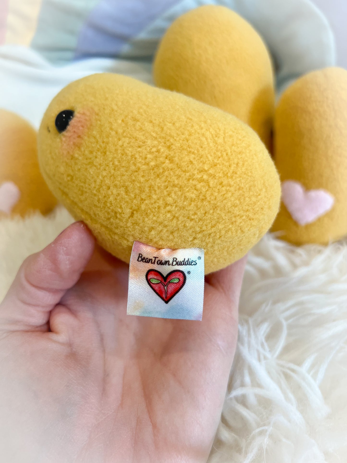 BeanTown Buddies® Yellow Jelly Bean Plushie