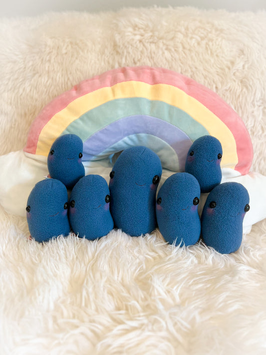 BeanTown Buddies® Navy Jelly Bean Plush