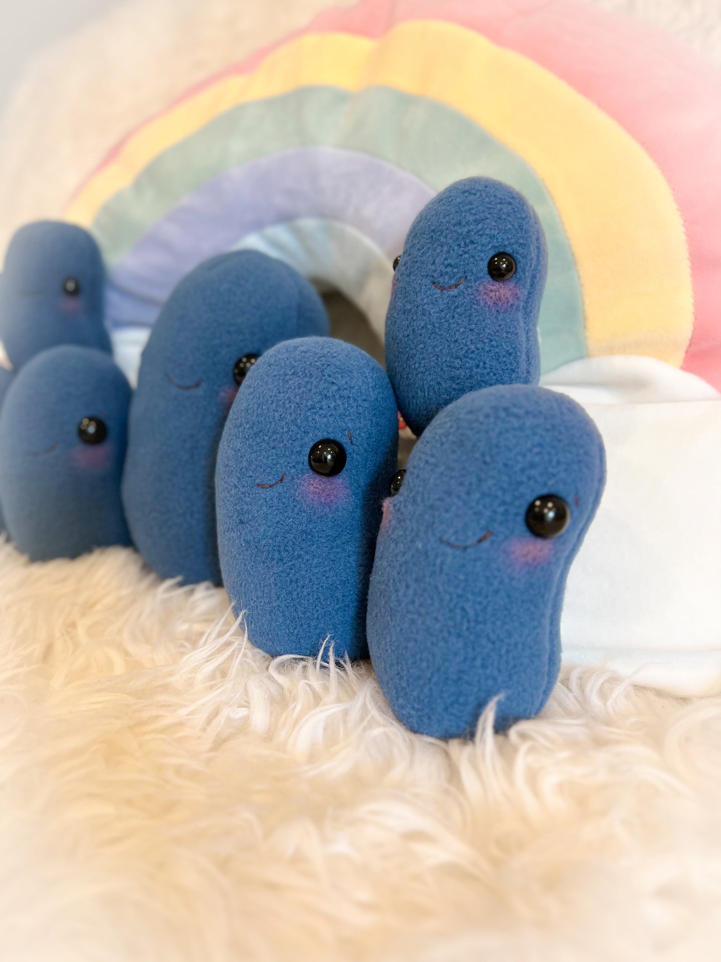 BeanTown Buddies® Navy Jelly Bean Plush