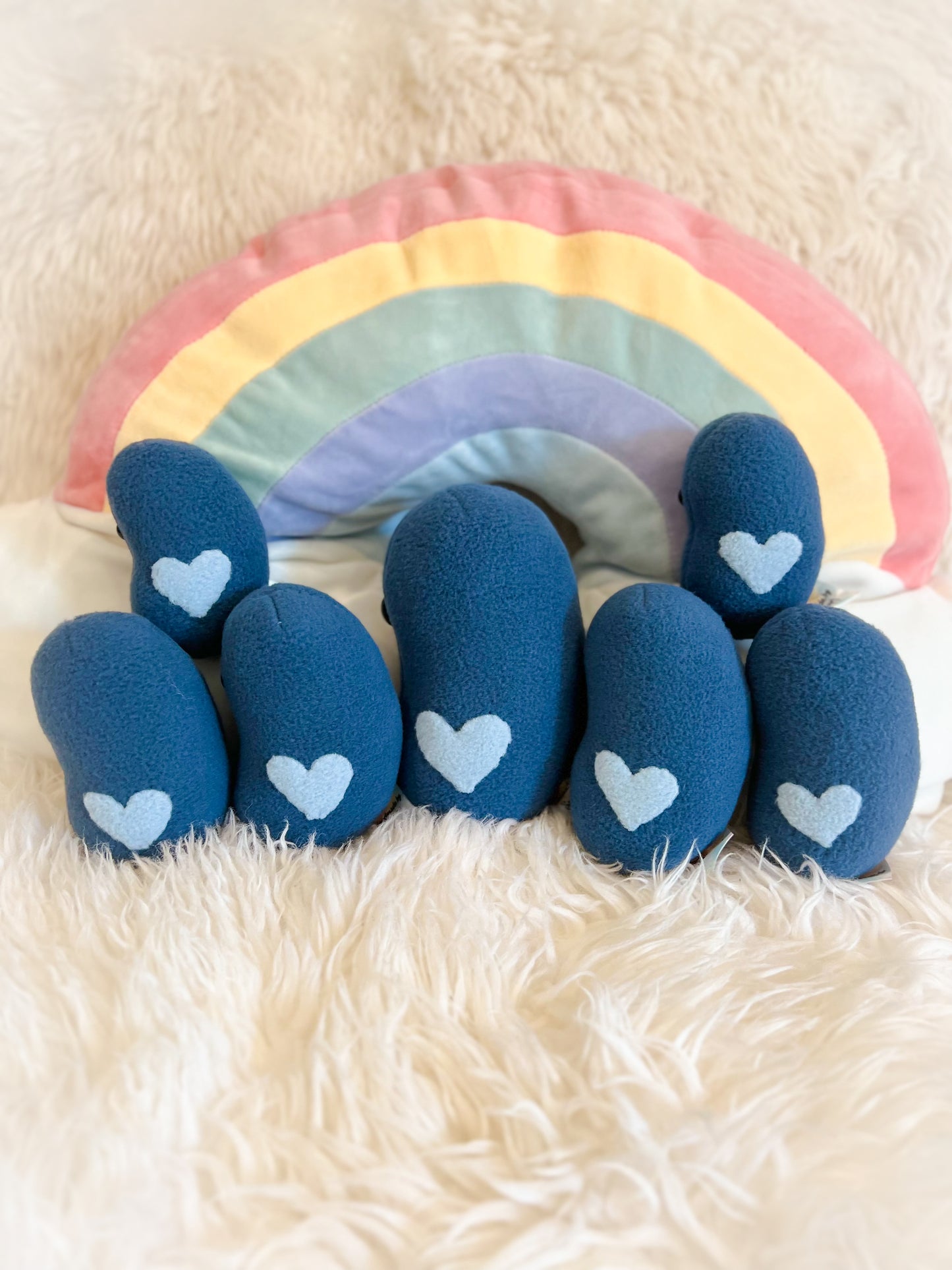 BeanTown Buddies® Navy Jelly Bean Plush