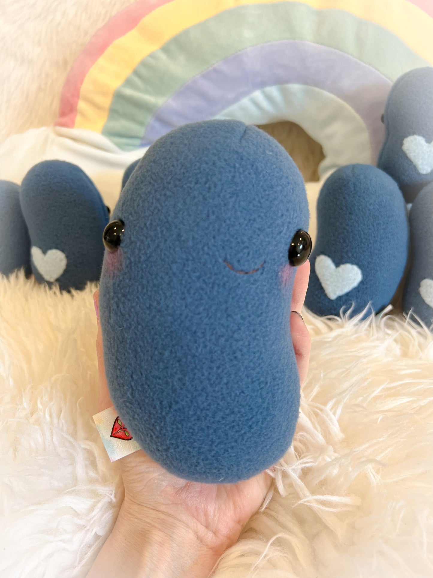 BeanTown Buddies® Navy Jelly Bean Plush