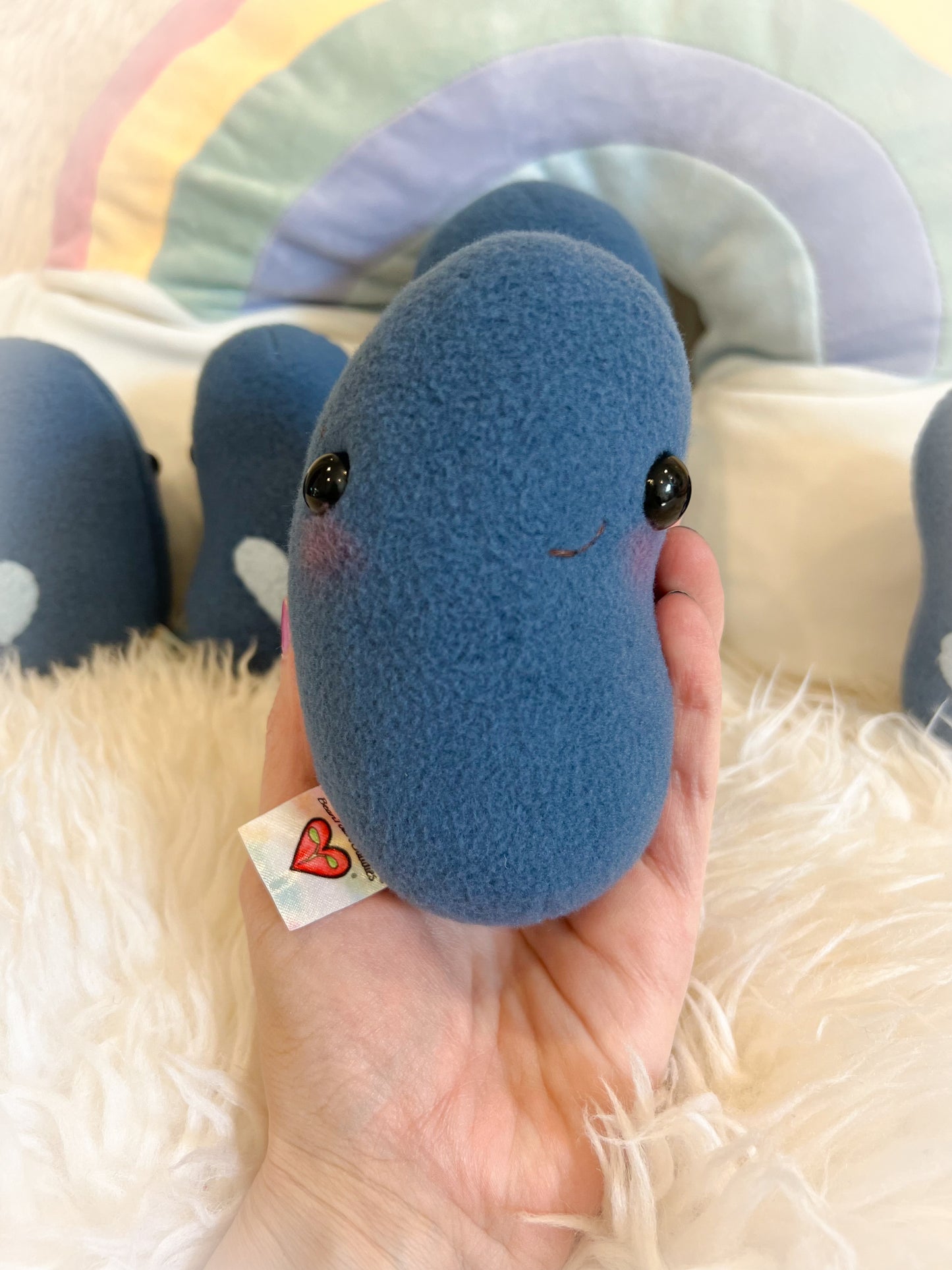 BeanTown Buddies® Navy Jelly Bean Plush