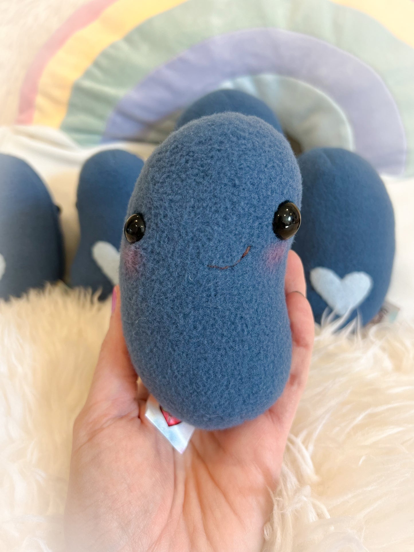 BeanTown Buddies® Navy Jelly Bean Plush