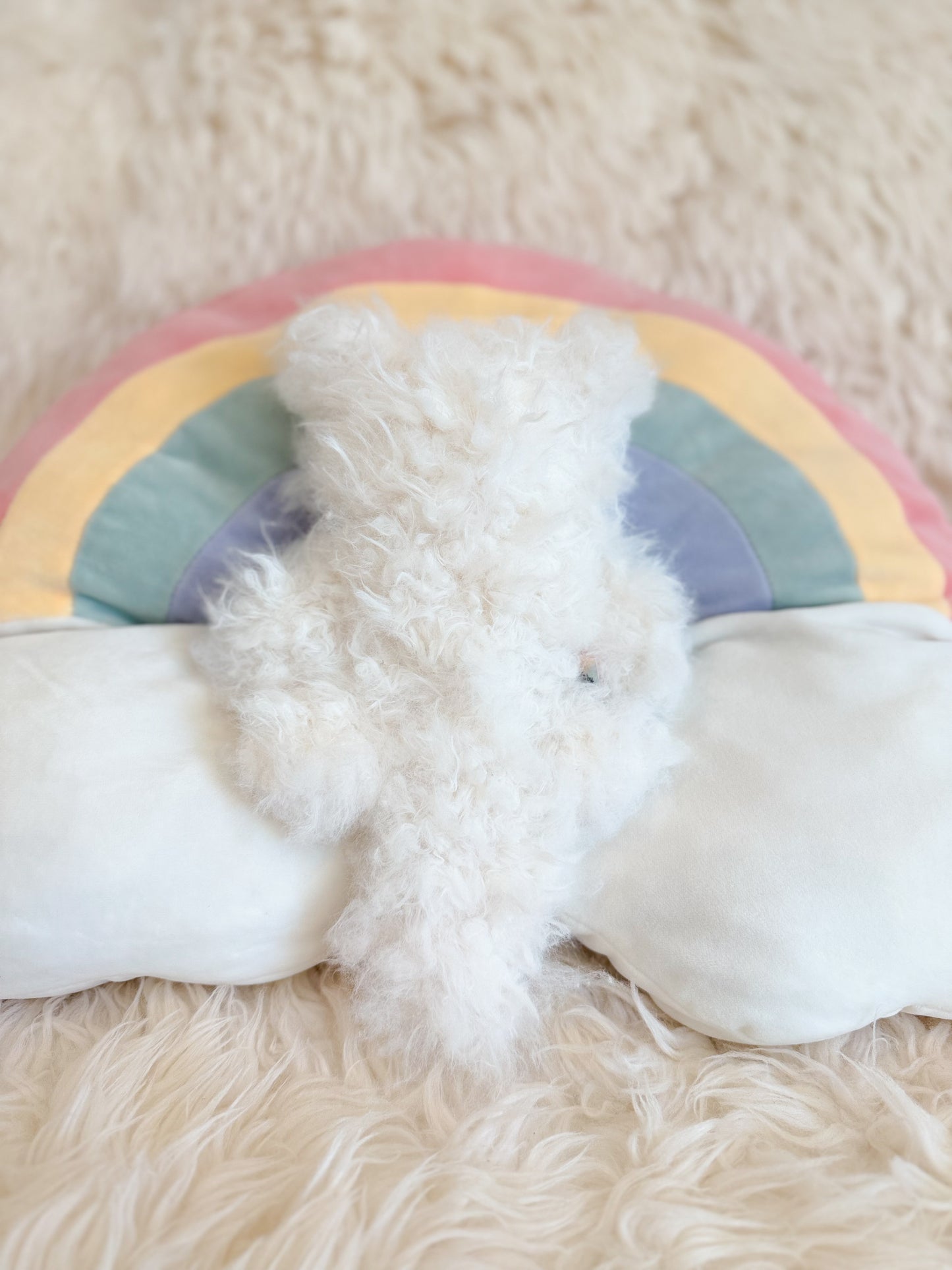 BeanTown Buddies® Fuzzi Cloaked Wolfi