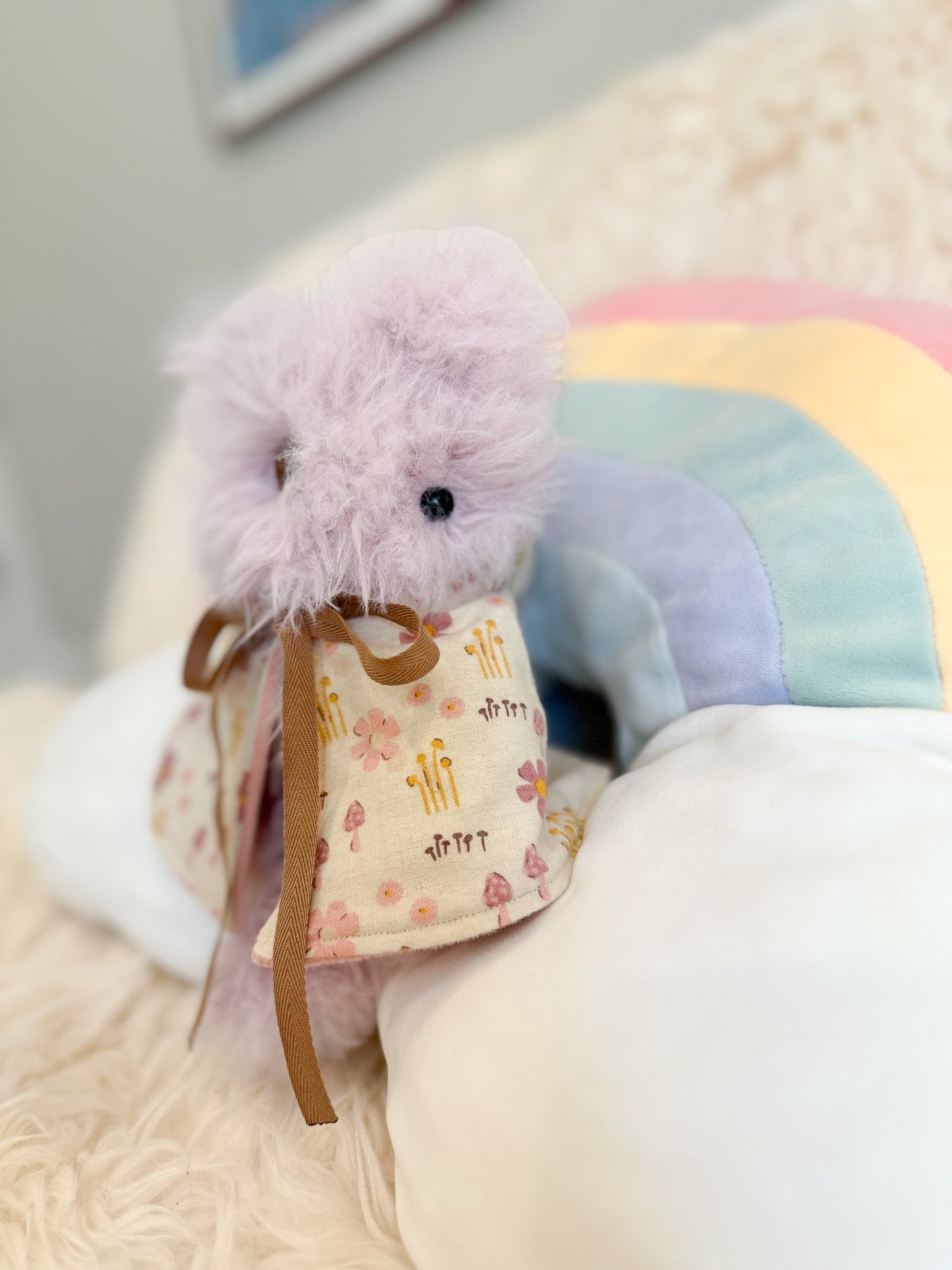 BeanTown Buddies® Fuzzi Cloaked Wolfi