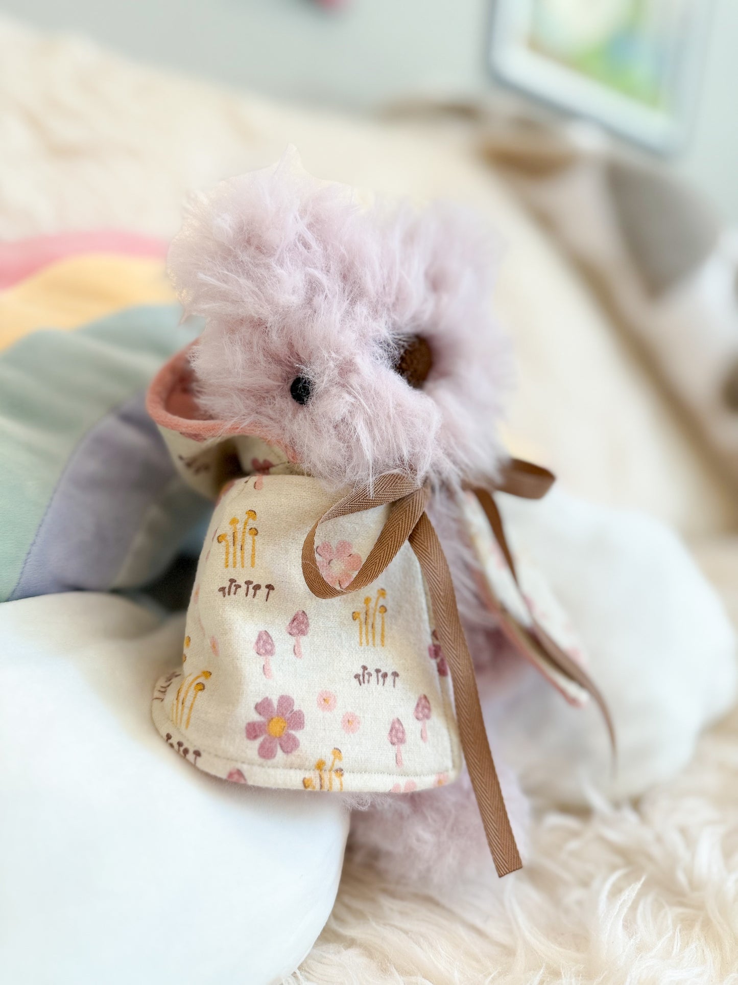 BeanTown Buddies® Fuzzi Cloaked Wolfi