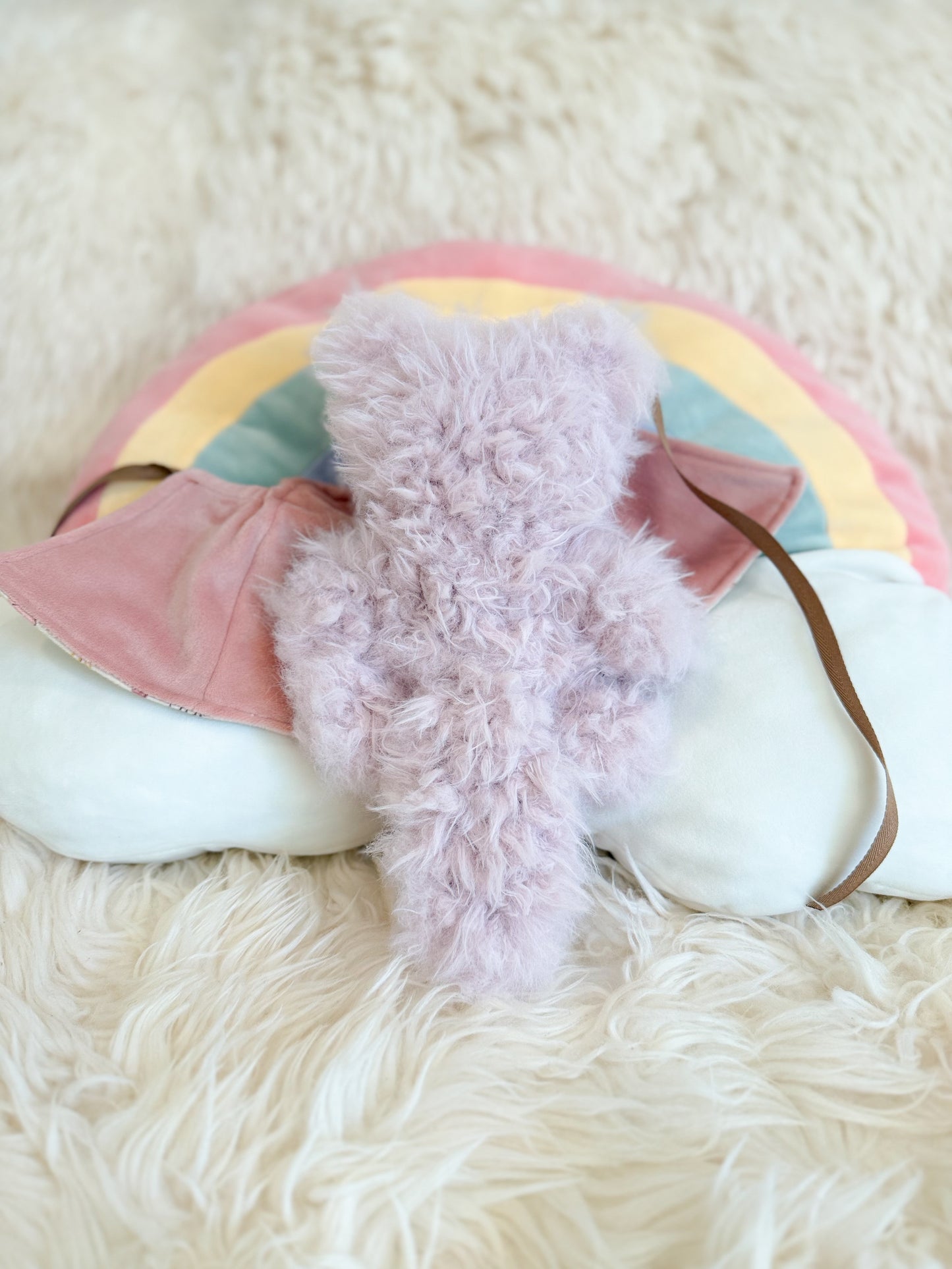 BeanTown Buddies® Fuzzi Cloaked Wolfi