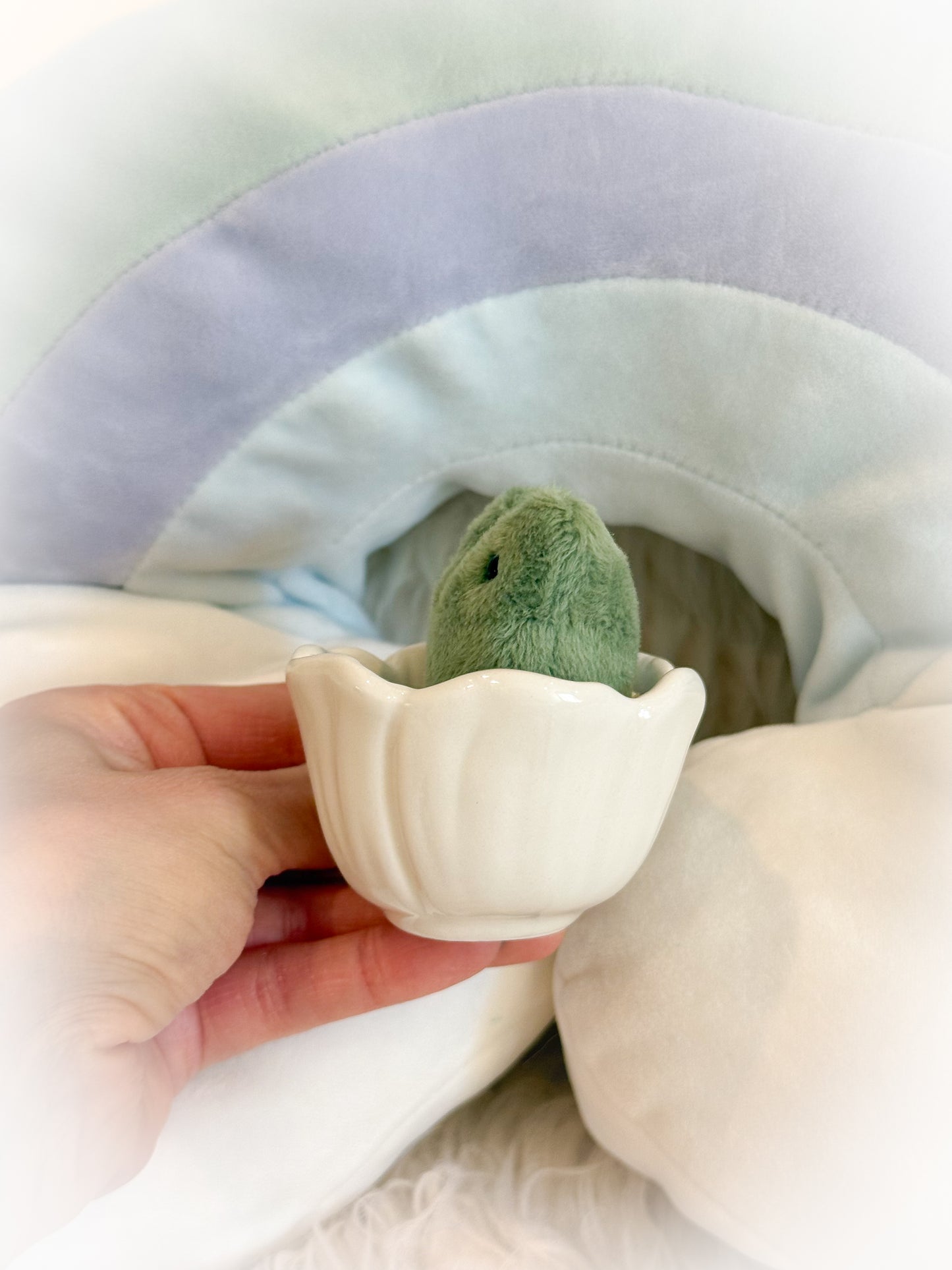 BeanTown Buddies® Teeny Cheeky Fwogi in Cup