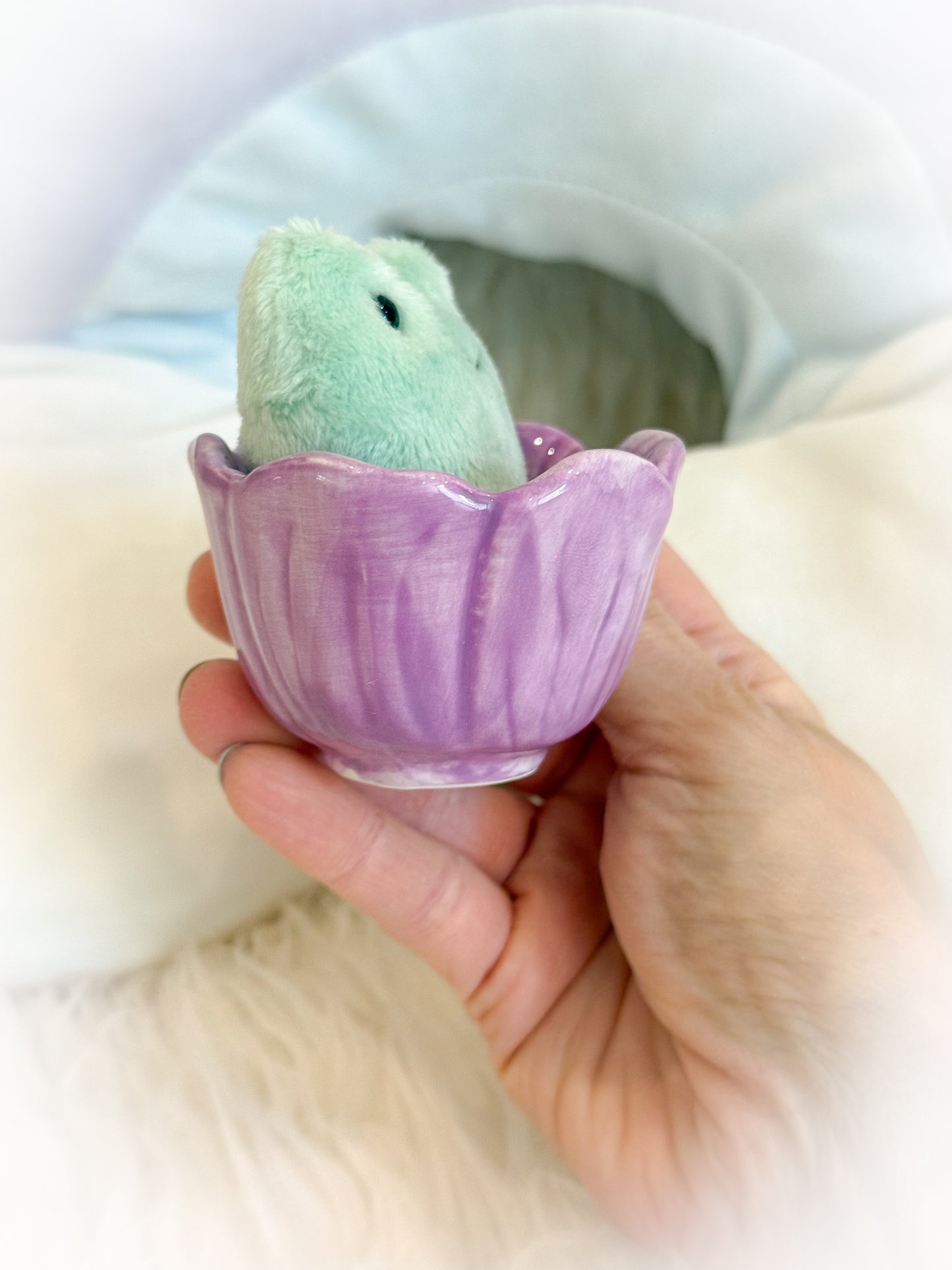 BeanTown Buddies® Teeny Cheeky Fwogi in Cup