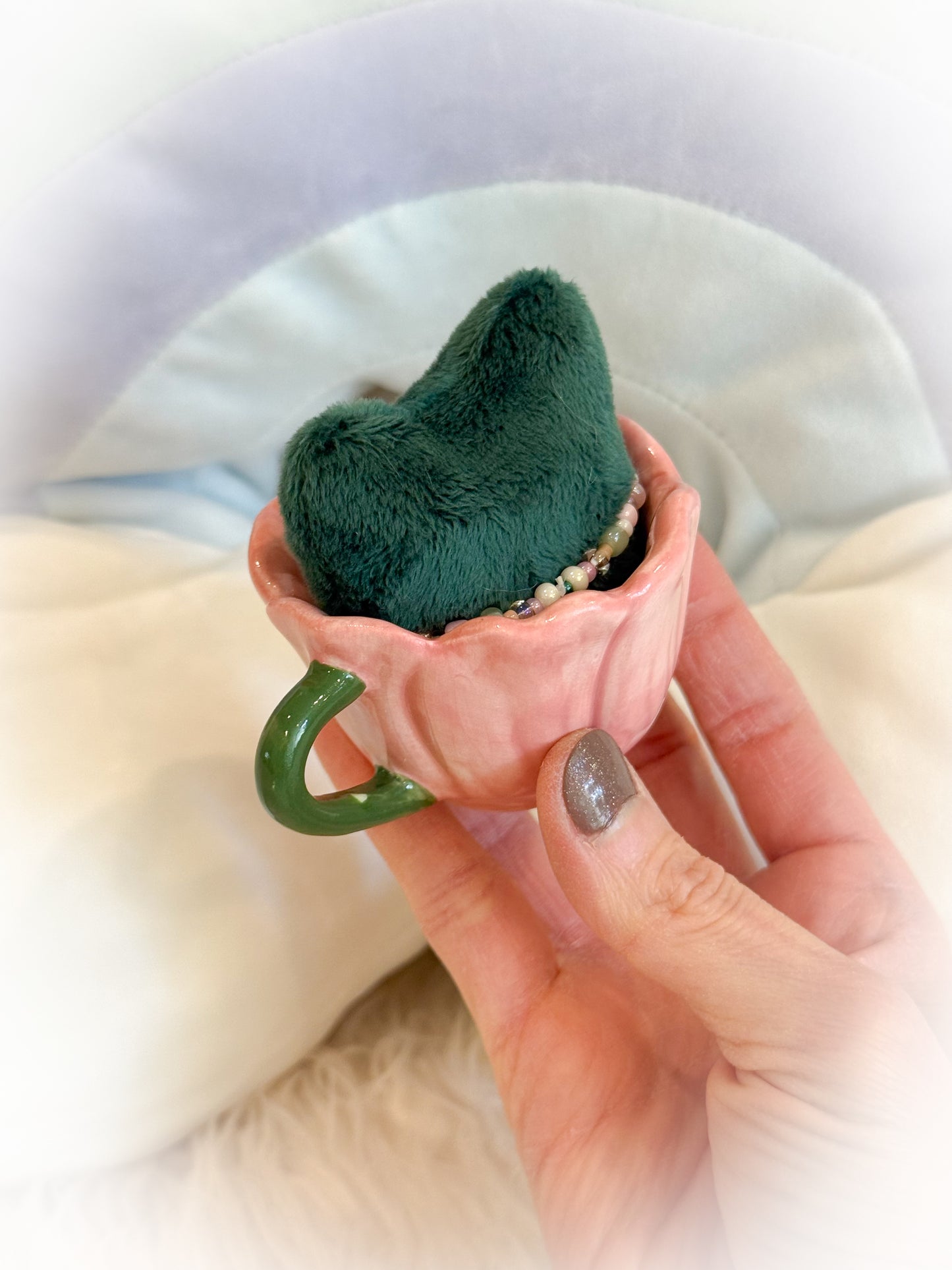 BeanTown Buddies® Teeny Cheeky Fwogi in Cup