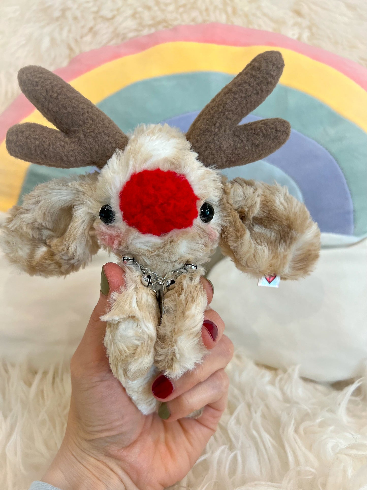 BeanTown Buddies® Mini Babi Reini Reindeer Plush