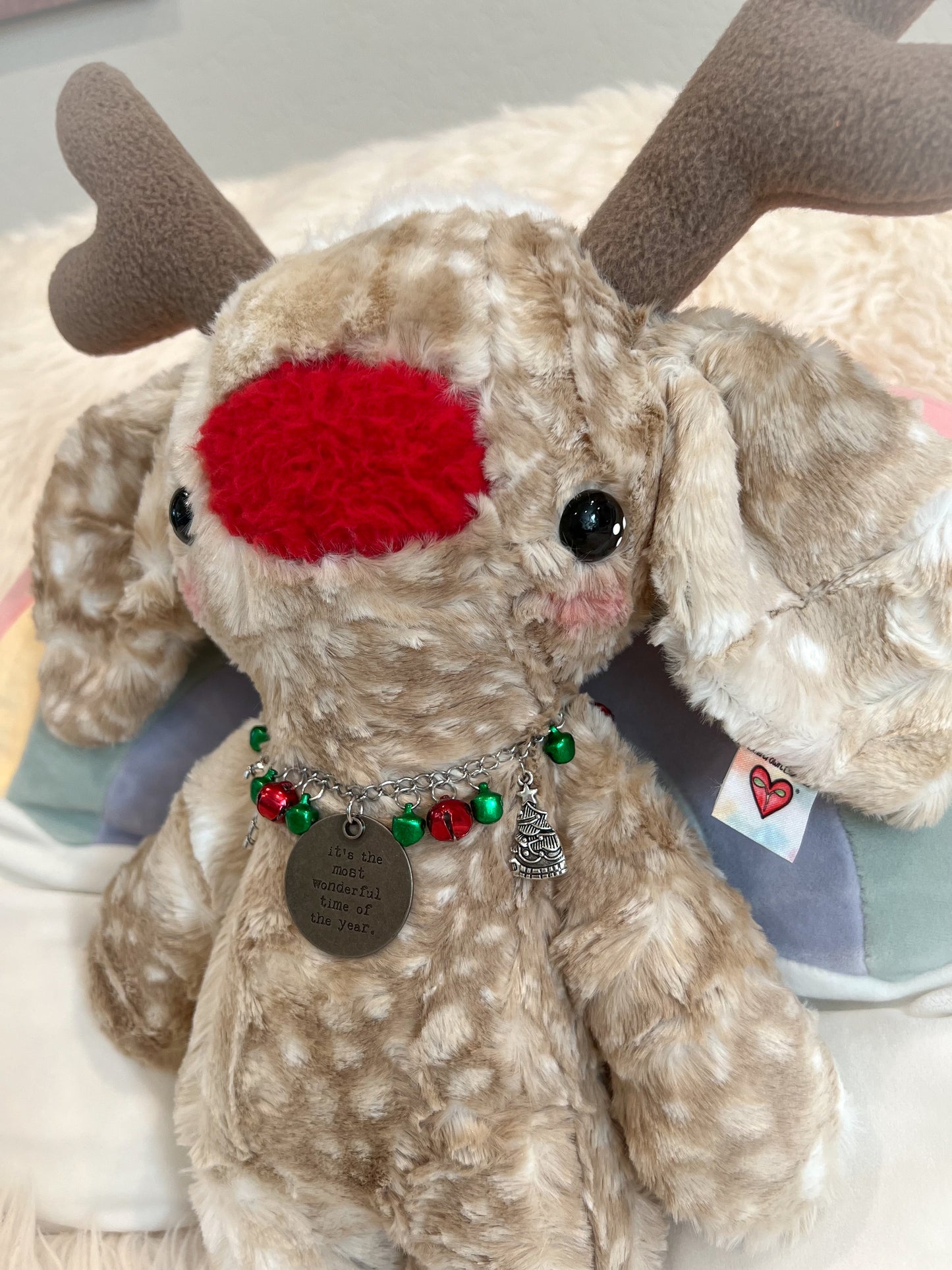 BeanTown Buddies® Jumbo Babi Reini Reindeer Plush