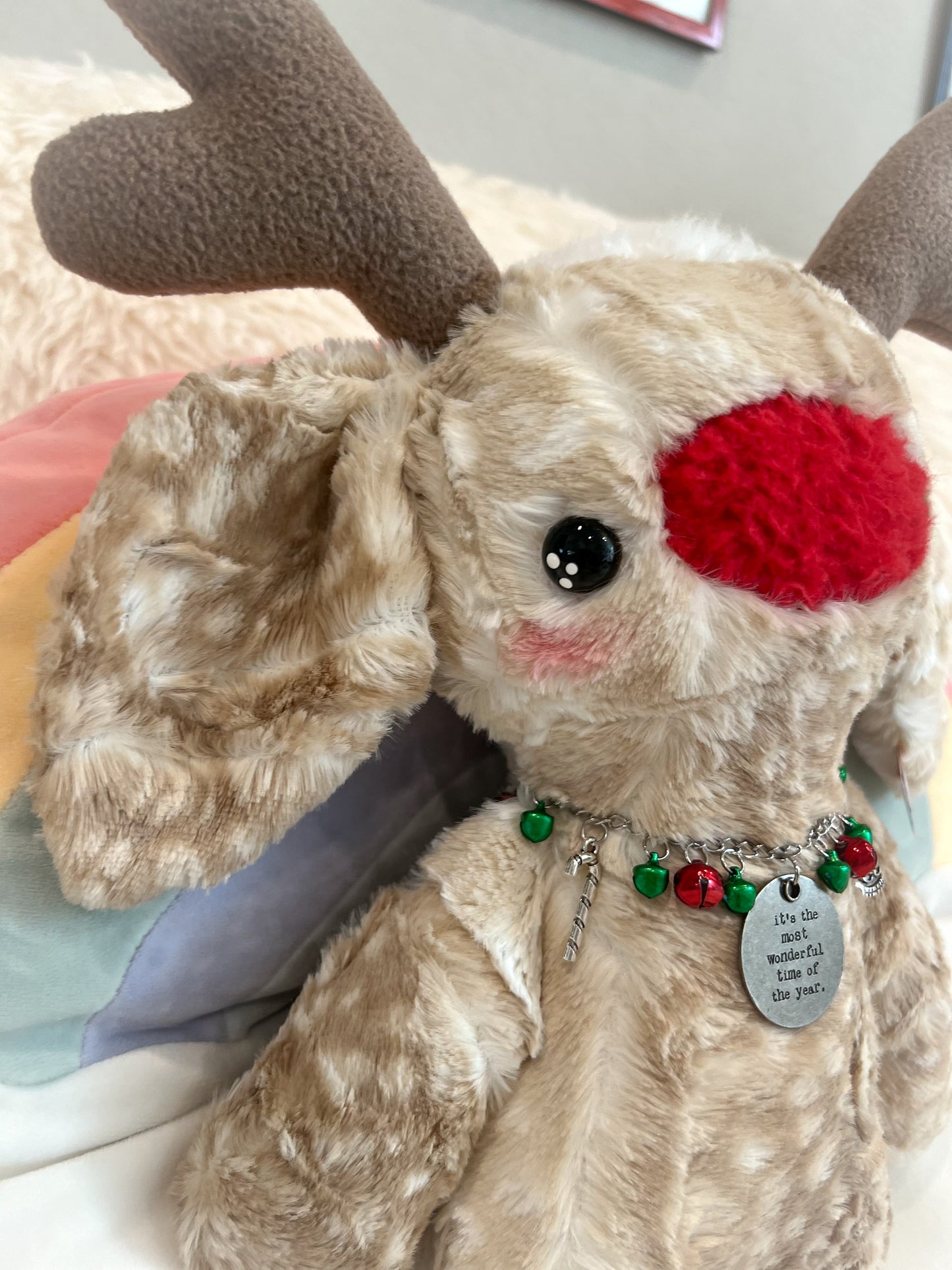 BeanTown Buddies® Jumbo Babi Reini Reindeer Plush