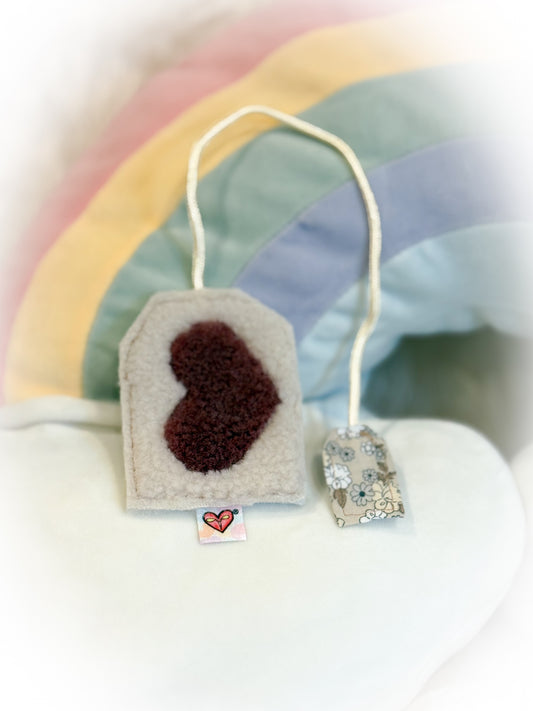 BeanTown Buddies® Tea Heart Bookmark