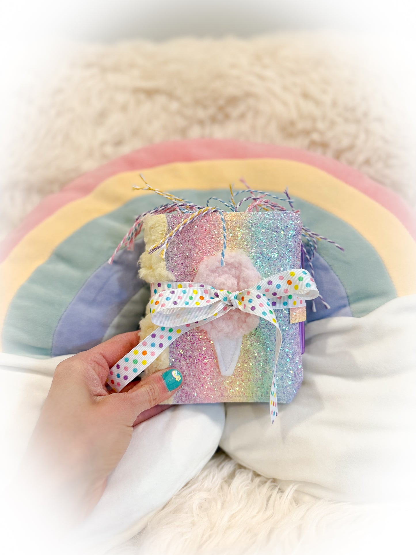 BeanTown Buddies® Cotton Candi Junk Journal Unicorn