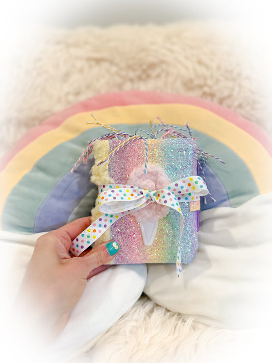 BeanTown Buddies® Cotton Candi Junk Journal Unicorn