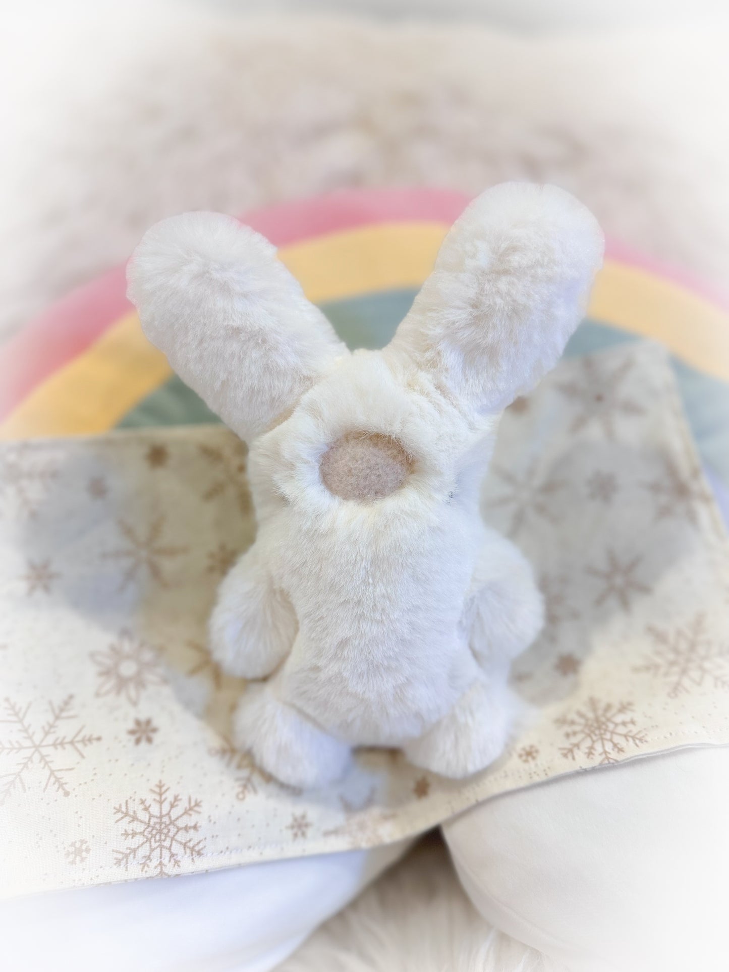 BeanTown Buddies® Micro Snow Bunni Plush