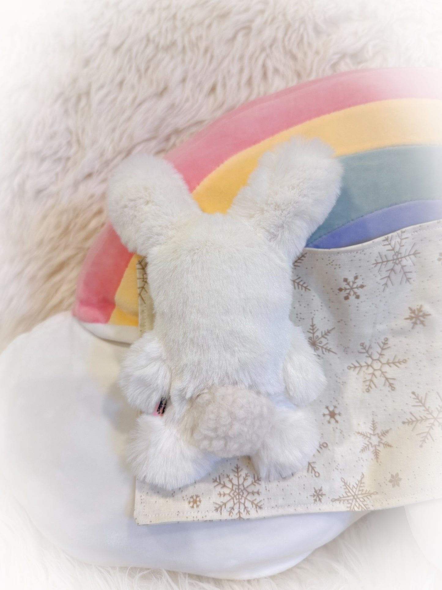 BeanTown Buddies® Micro Snow Bunni Plush