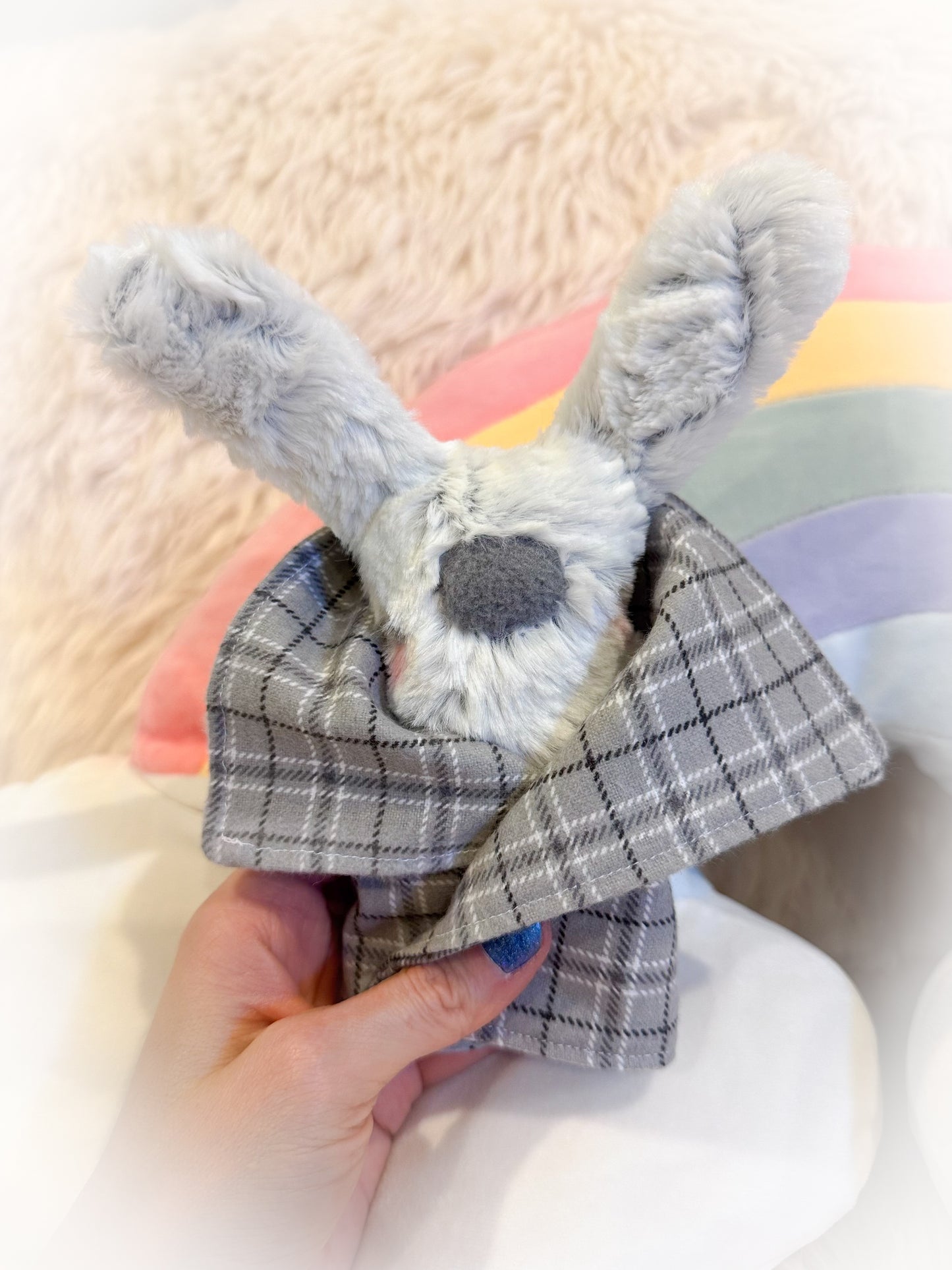 BeanTown Buddies® Micro Snow Bunni Plush