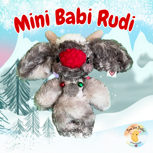 BeanTown Buddies® Mini Babi Rudi Reindeer Plush