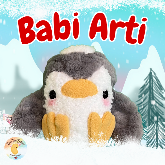 BeanTown Buddies® Babi Arti Penguin Plush