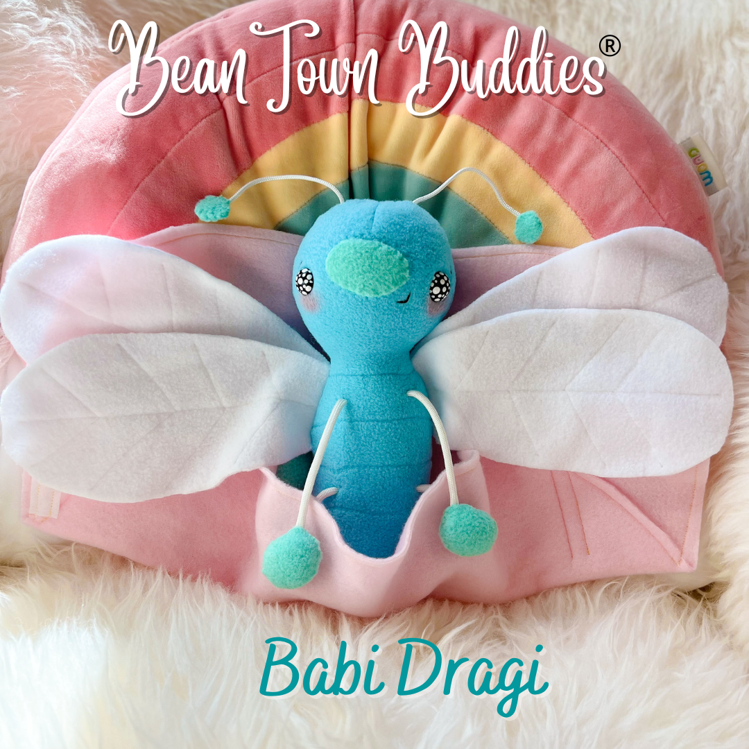 BeanTown Buddies® Babi Dragi Plush Dragonfly Doll