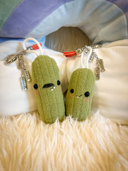 BeanTown Buddies® Gherki Pickle Keychains