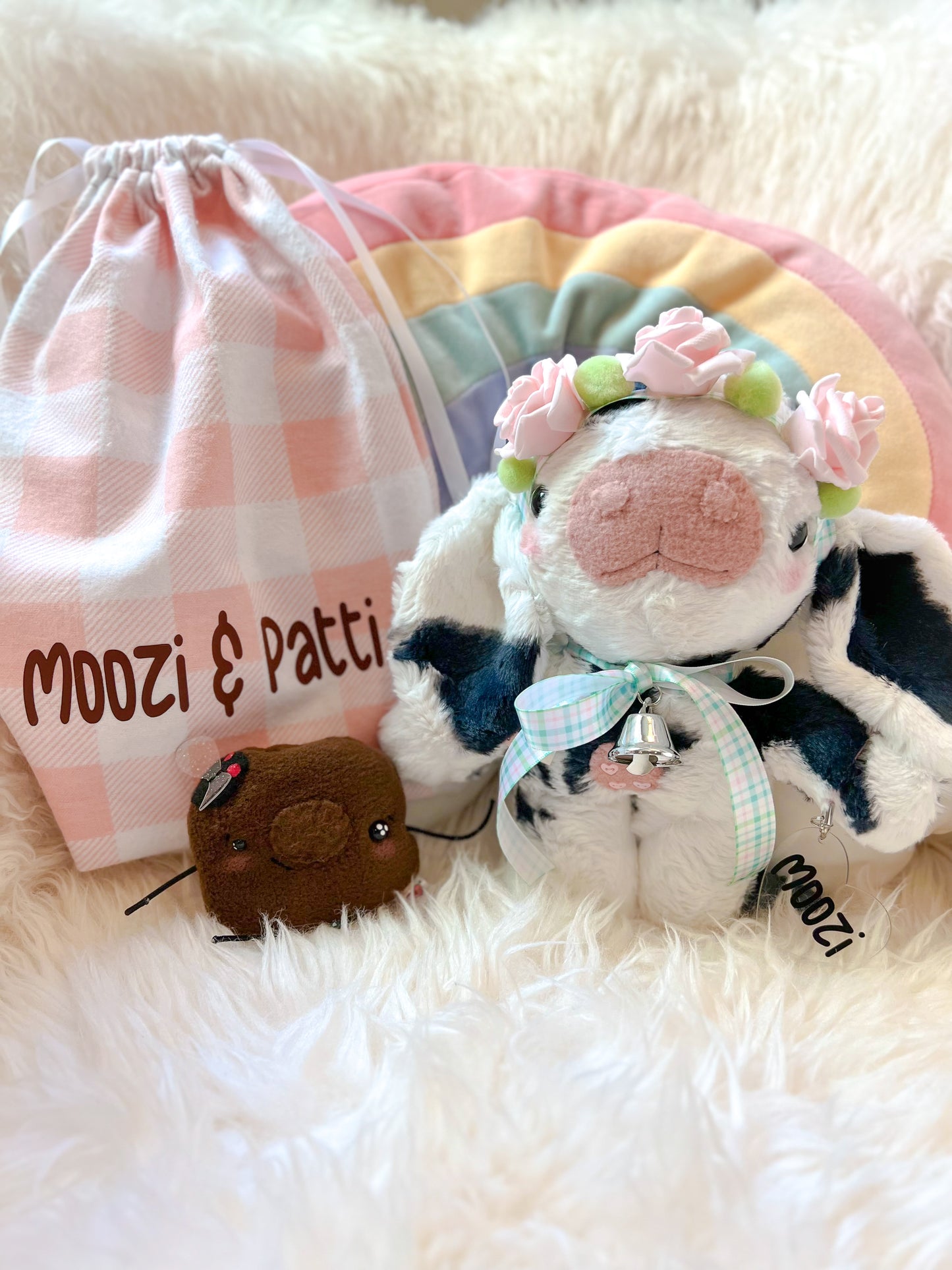 BeanTown Buddies® Limited Edition Babi Moozi & Patti