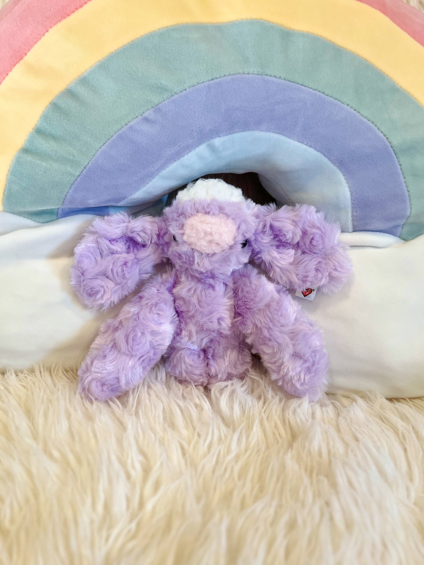 BeanTown Buddies® Pastel Purple Mini Babi Yeti Lolli