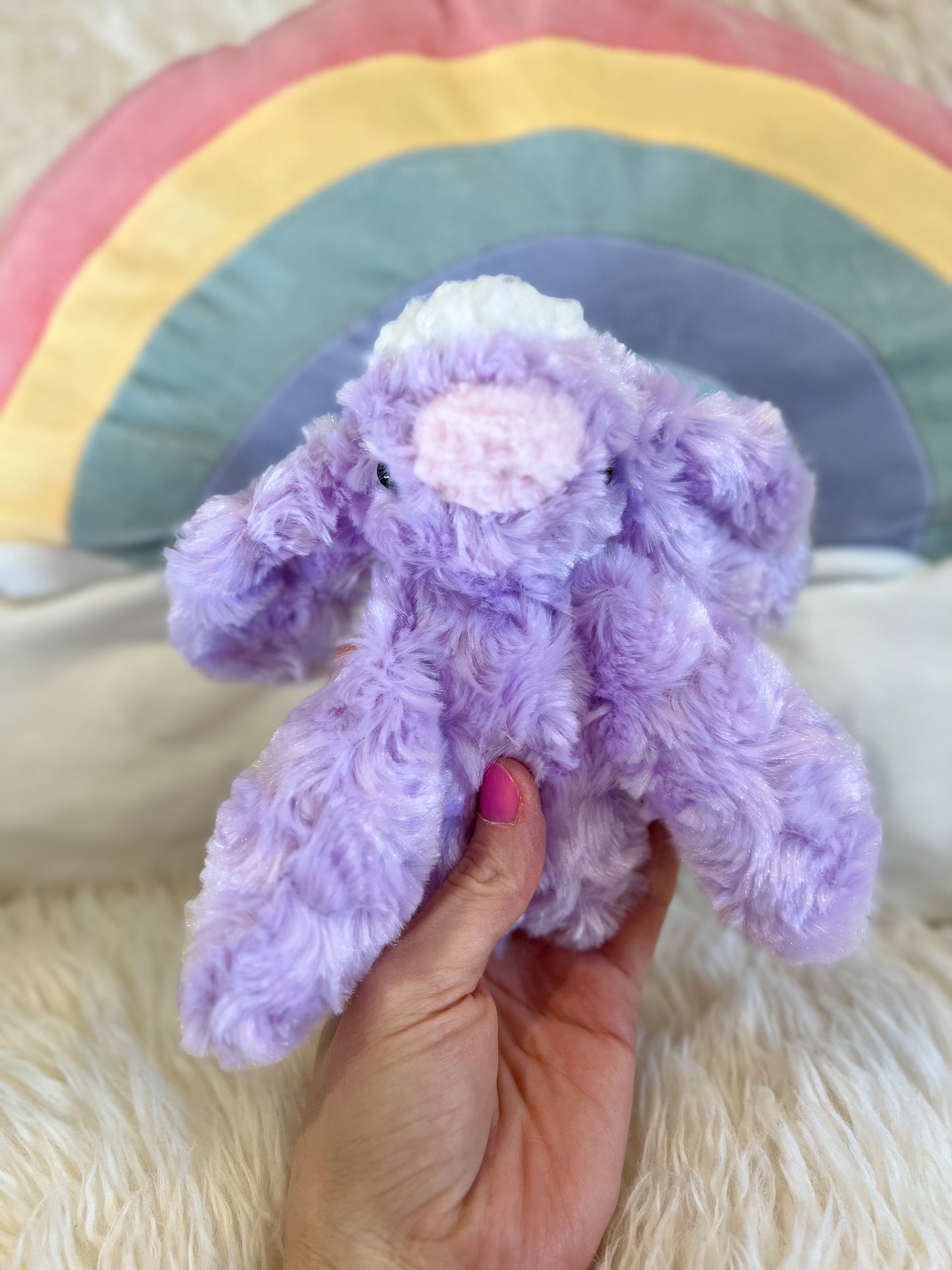 BeanTown Buddies® Pastel Purple Mini Babi Yeti Lolli