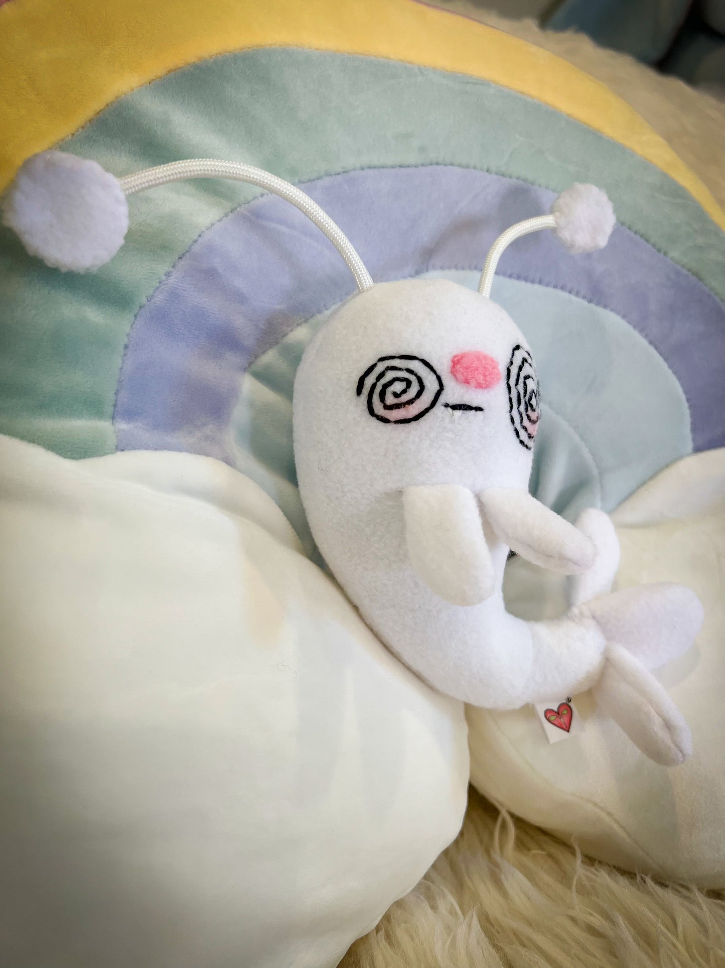 BeanTown Buddies® Spooki Shrimpi Ghost Plush