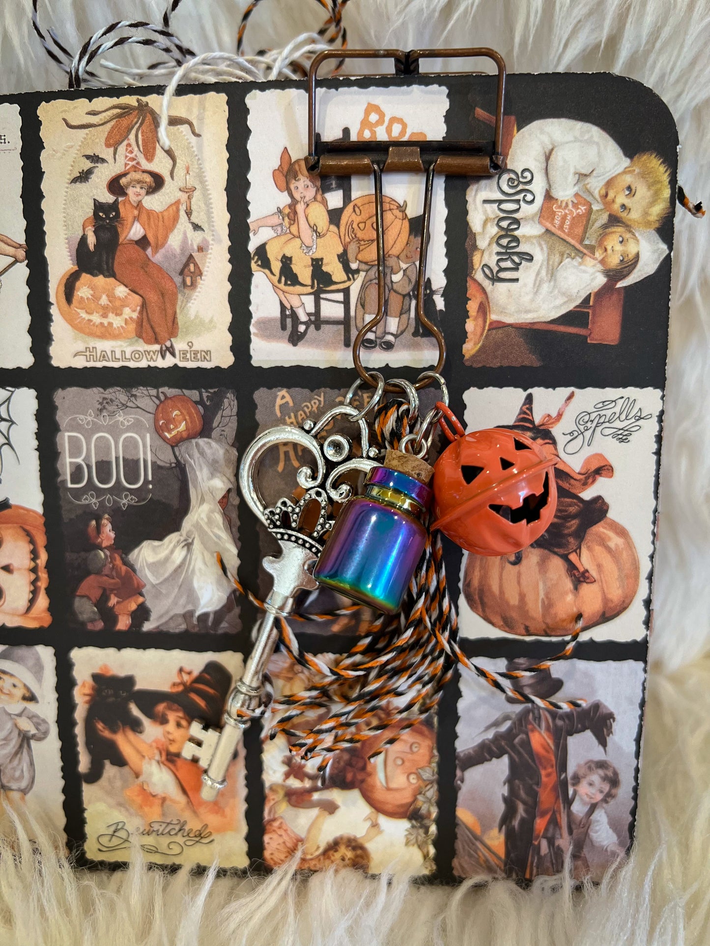 Vintage Halloween Junk Journal Planner