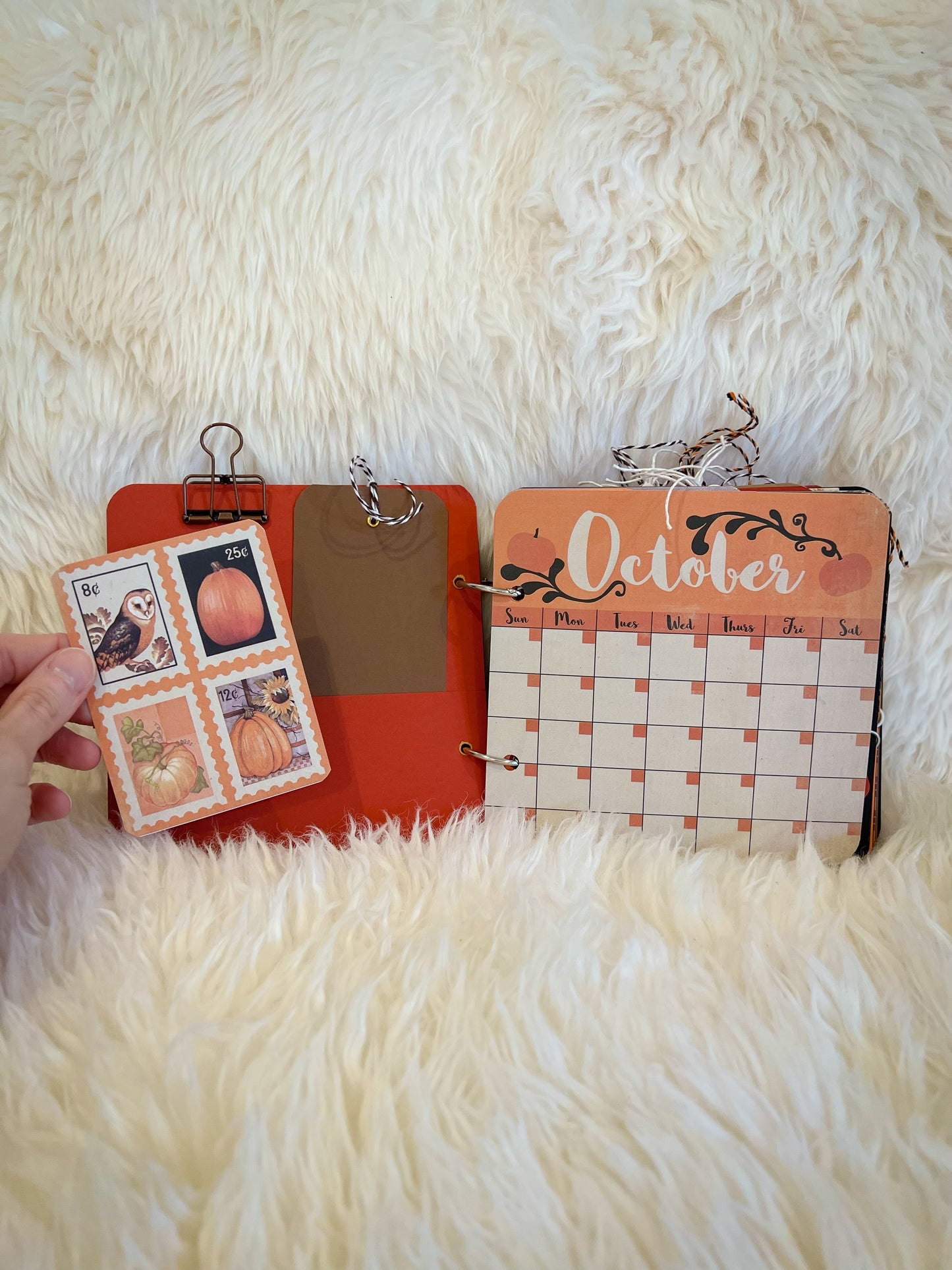 Vintage Halloween Junk Journal Planner