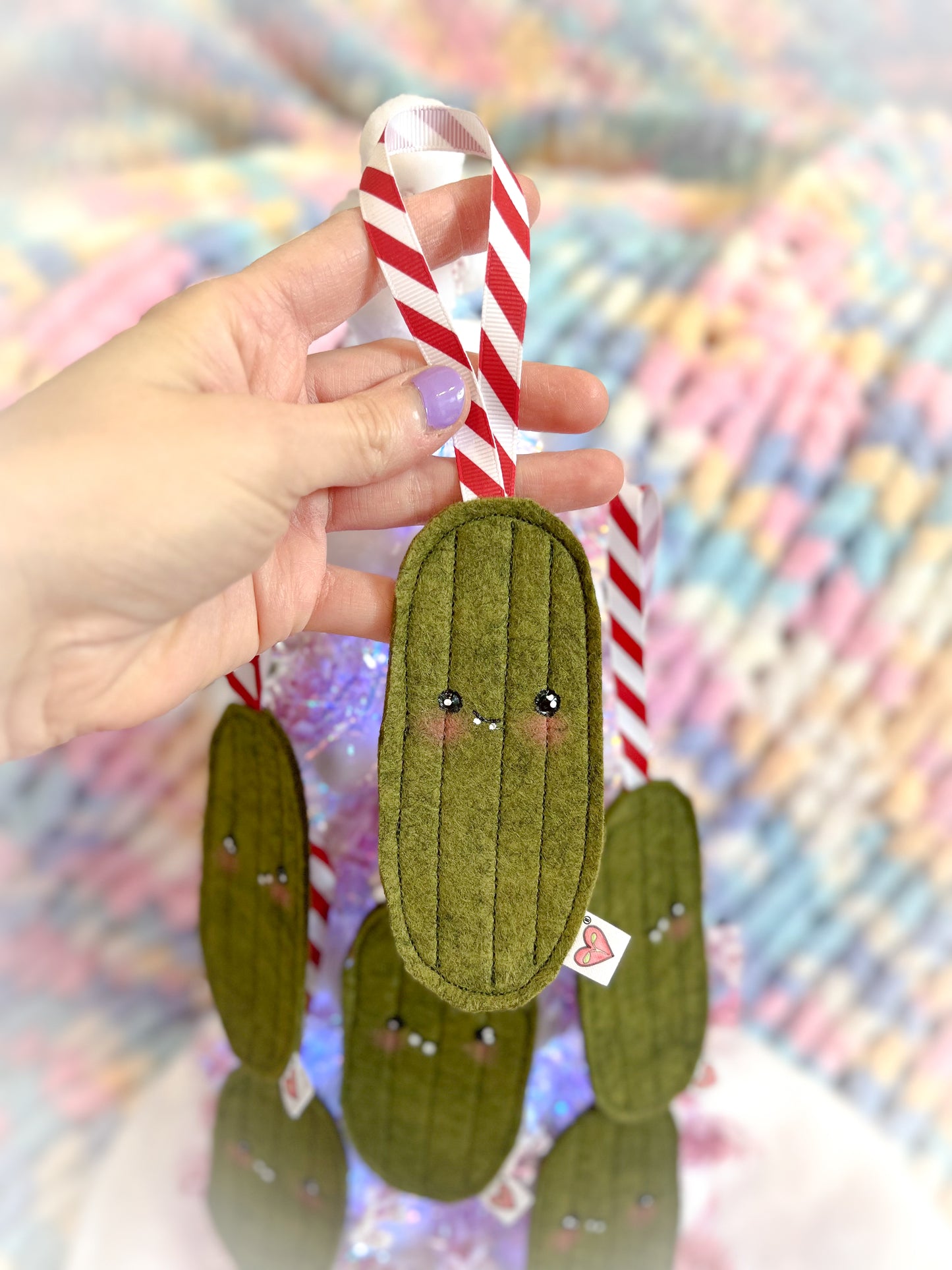 BeanTown Buddies® Gherki Pickle Holiday Ornament