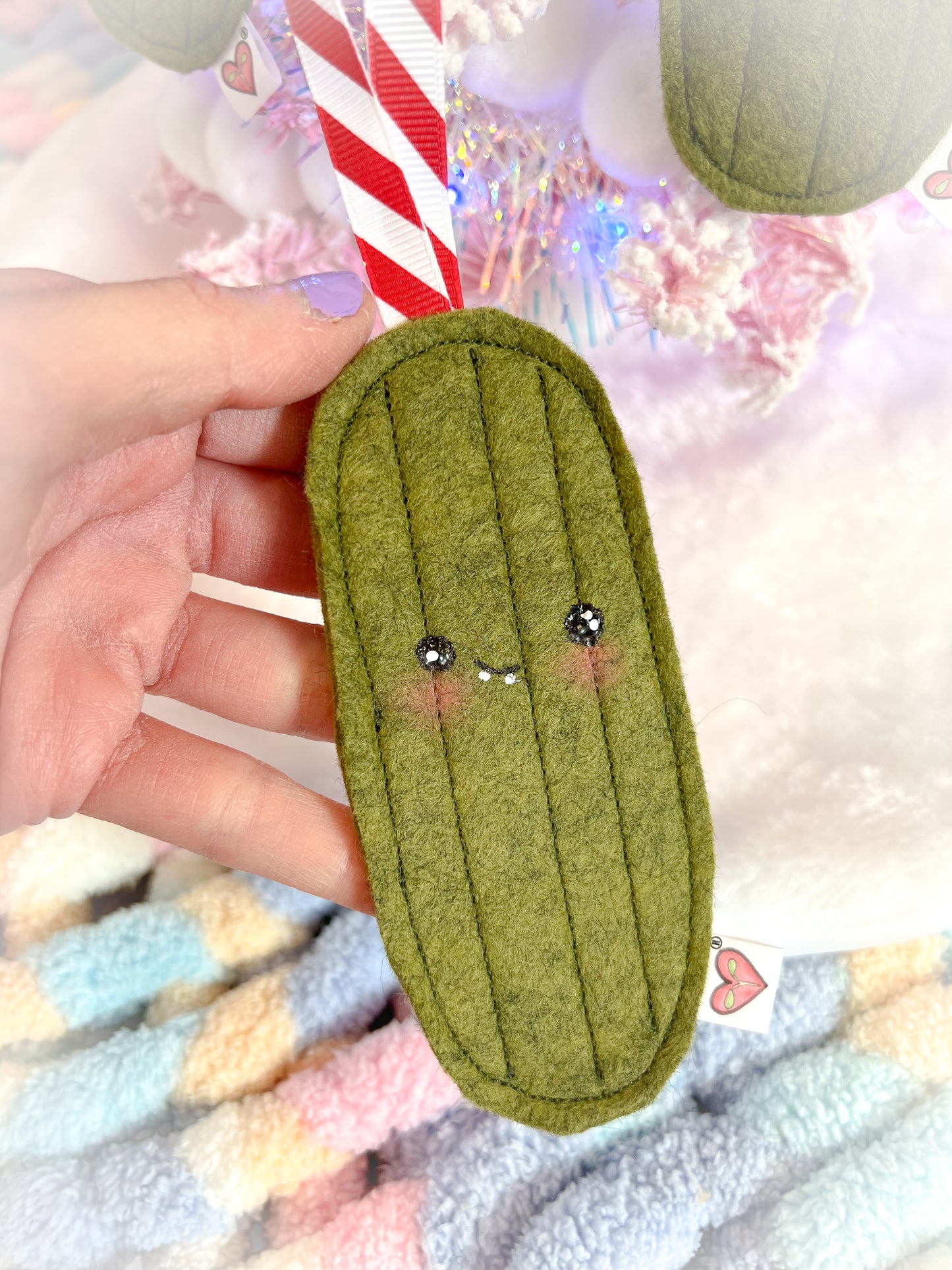 BeanTown Buddies® Gherki Pickle Holiday Ornament