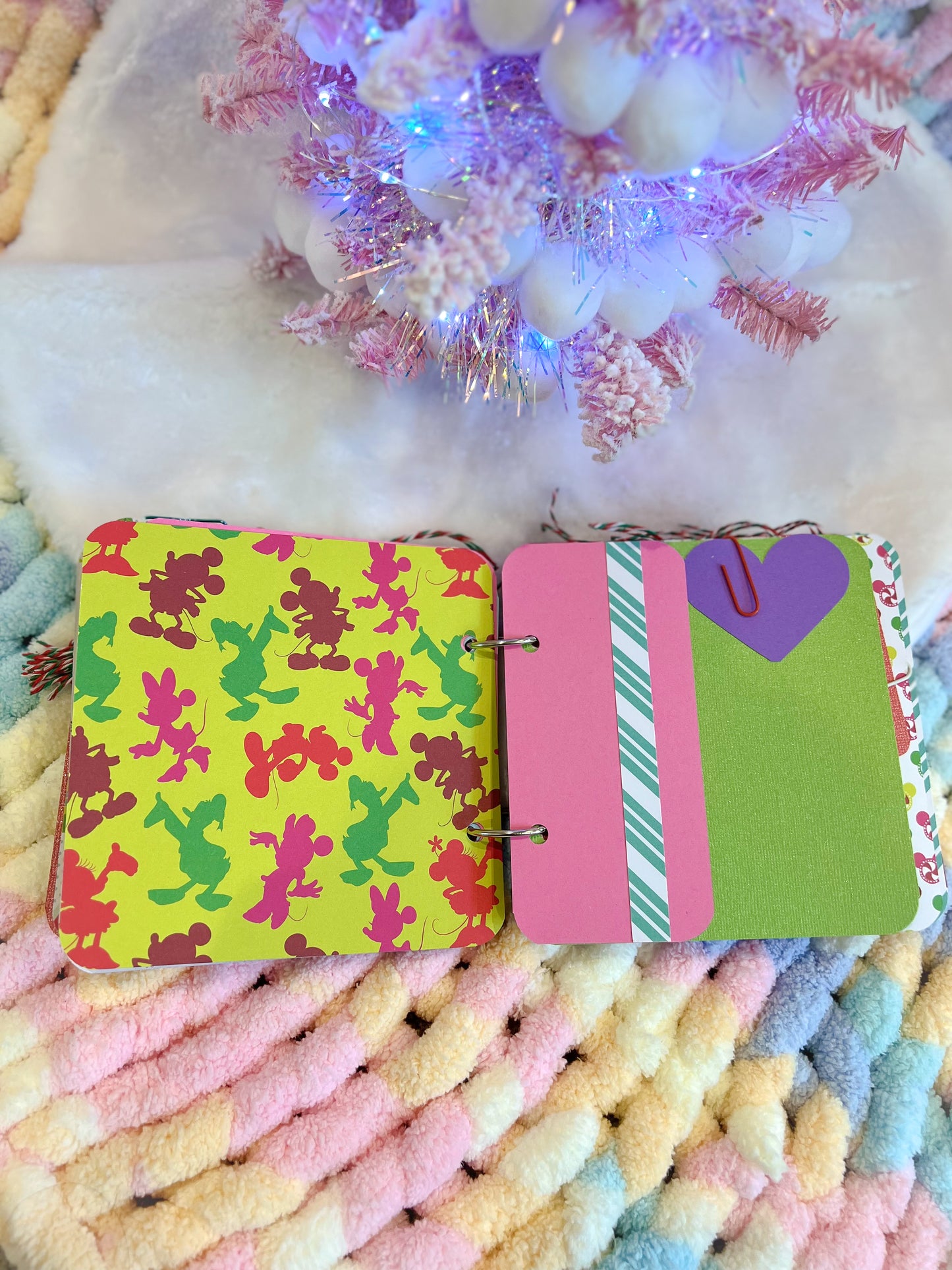 BeanTown Buddies® Holiday Junk Journal Rainbow