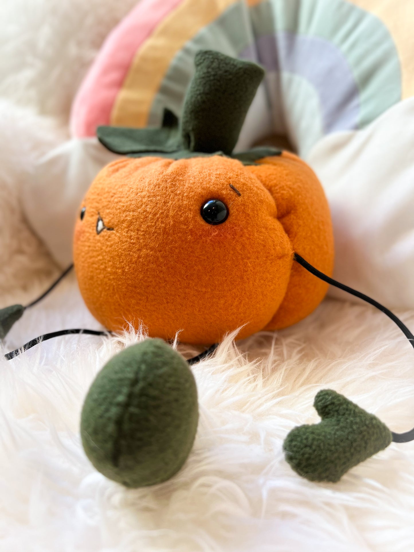 BeanTown Buddies® Spoopi Pumpkin Plushie