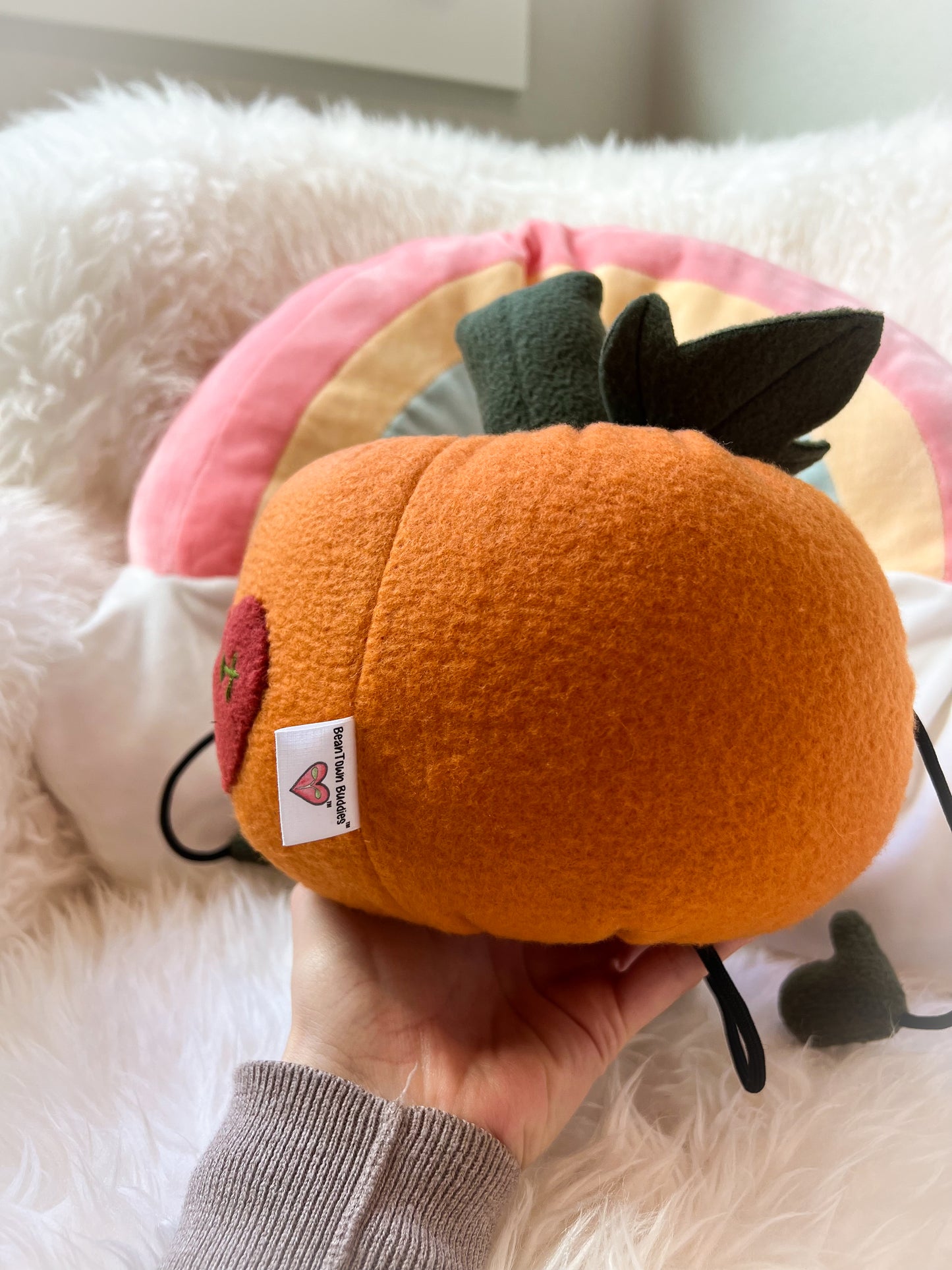 BeanTown Buddies® Spoopi Pumpkin Plushie