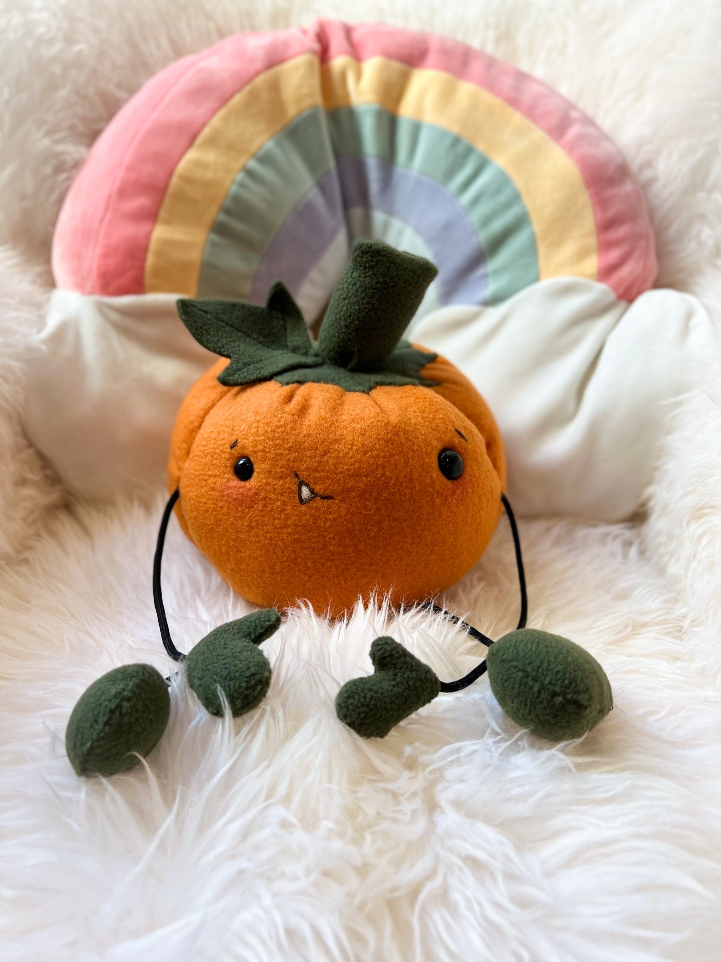 BeanTown Buddies® Spoopi Pumpkin Plushie