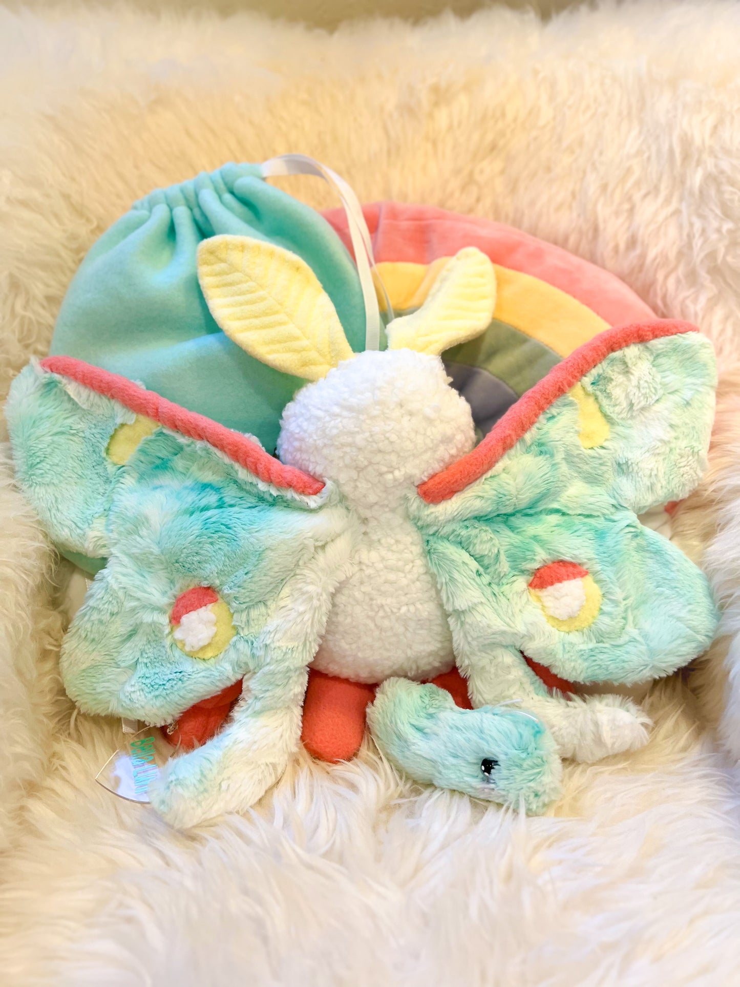 BeanTown Buddies®️Bella Luni & Pilli Moth Plushie