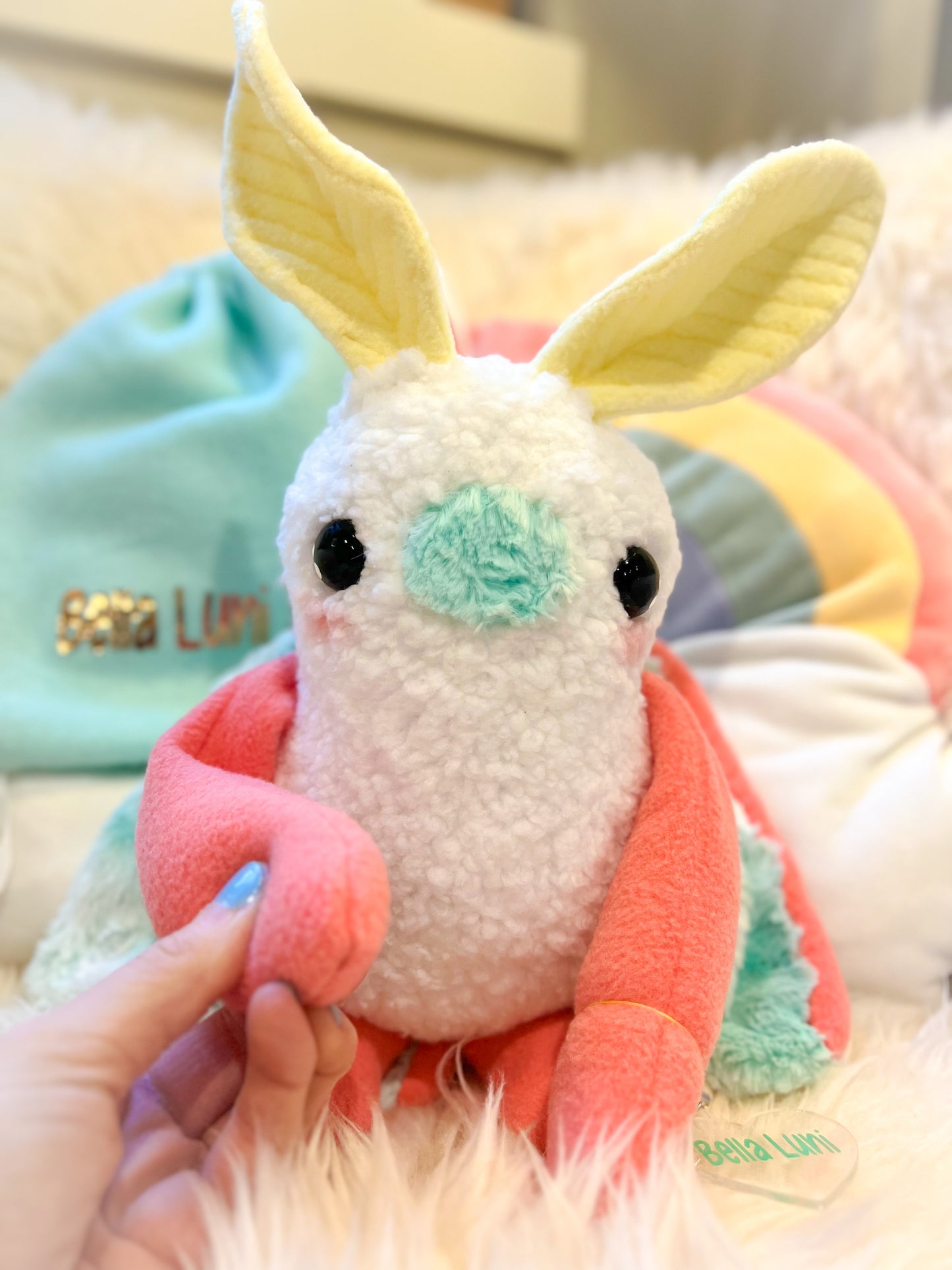 BeanTown Buddies®️Bella Luni & Pilli Moth Plushie