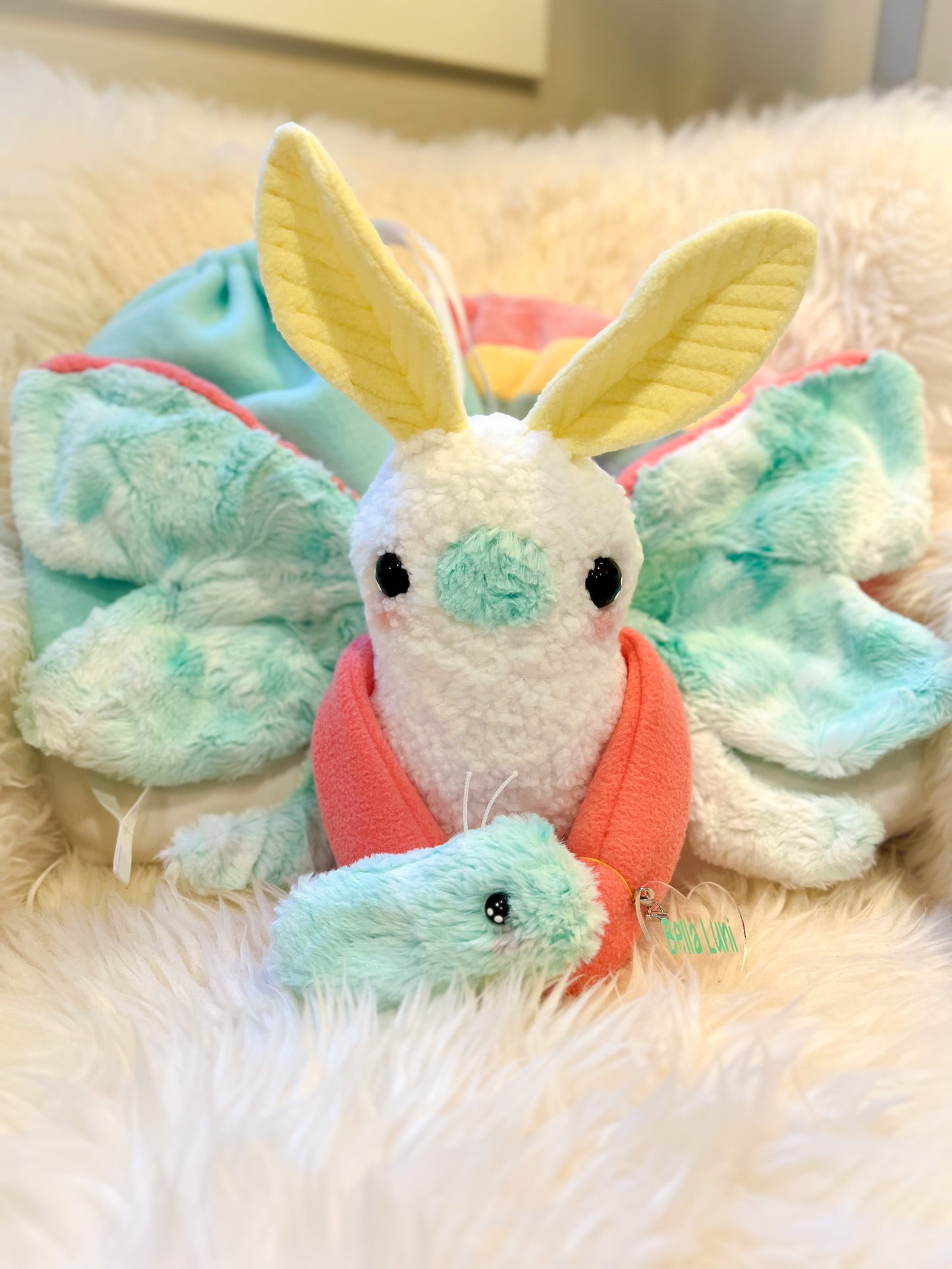 BeanTown Buddies®️Bella Luni & Pilli Moth Plushie