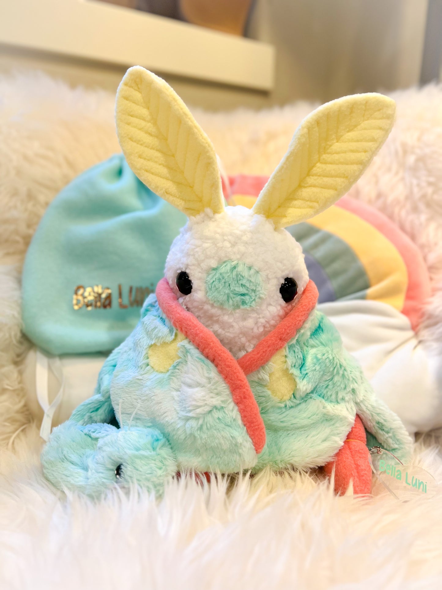 BeanTown Buddies®️Bella Luni & Pilli Moth Plushie